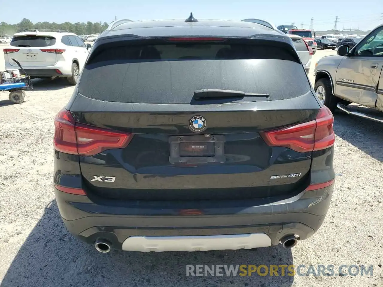 6 fotografías del automóvil dañado 5UXTY3C08L9B57764 BMW X3 2020