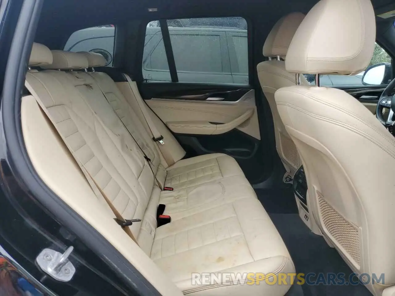 6 fotografías del automóvil dañado 5UXTY3C08L9C59100 BMW X3 2020
