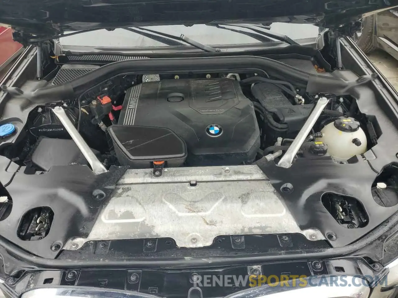 7 fotografías del automóvil dañado 5UXTY3C08L9C59100 BMW X3 2020