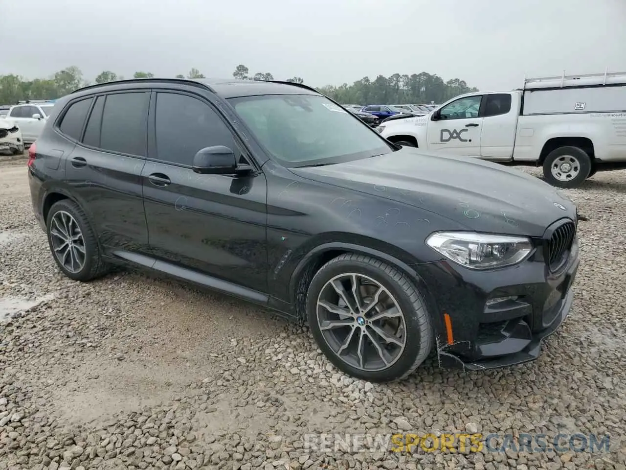 4 fotografías del automóvil dañado 5UXTY3C08L9C80450 BMW X3 2020
