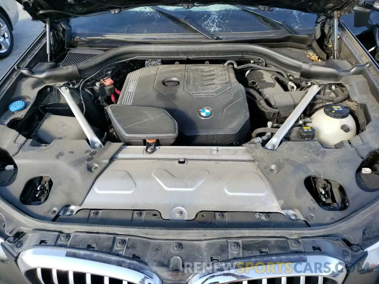 12 fotografías del automóvil dañado 5UXTY3C08L9D63067 BMW X3 2020