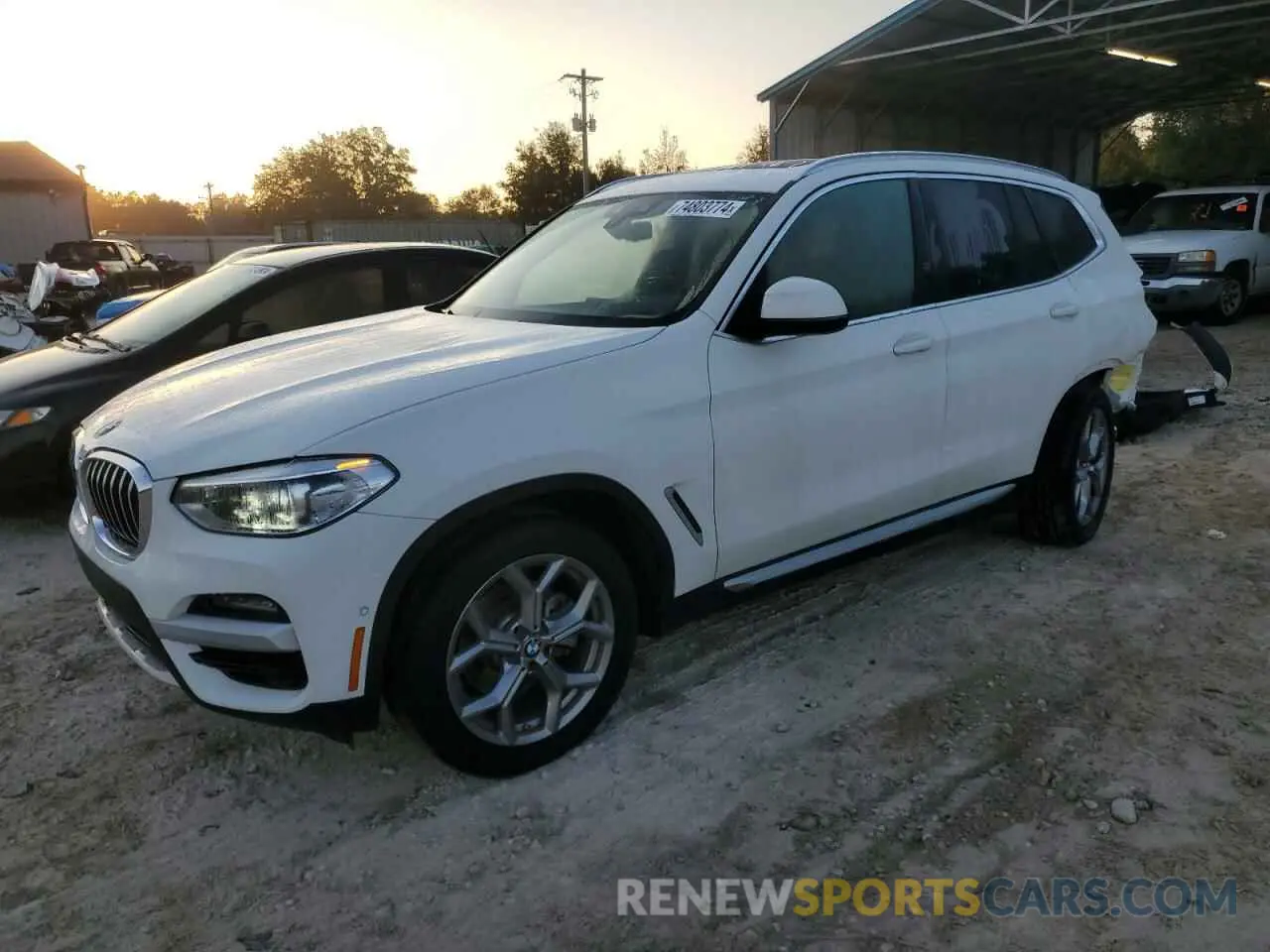1 fotografías del automóvil dañado 5UXTY3C0XL9D57934 BMW X3 2020