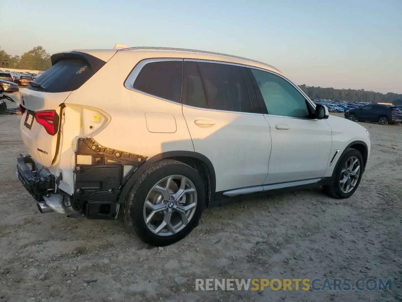 3 fotografías del automóvil dañado 5UXTY3C0XL9D57934 BMW X3 2020