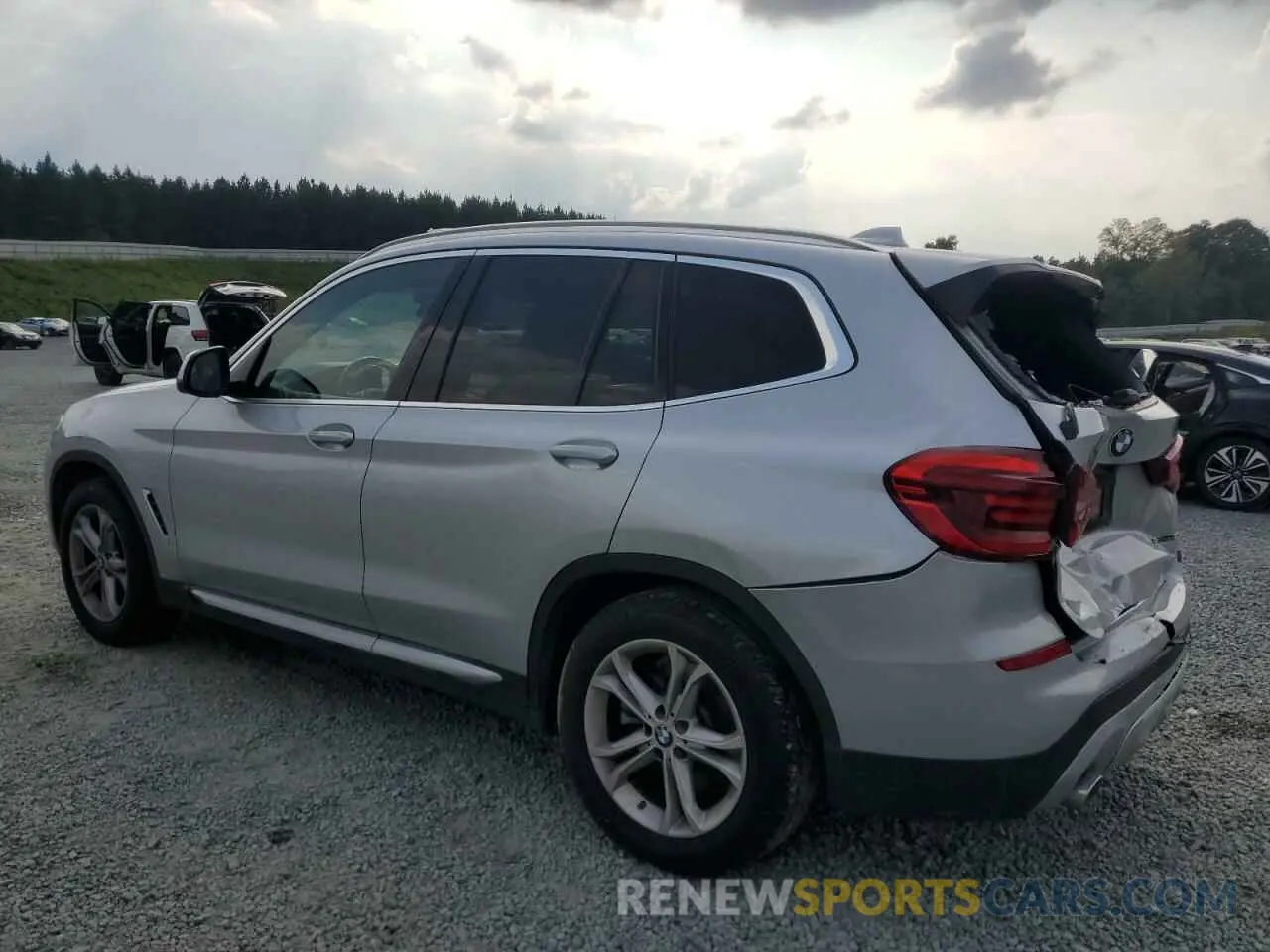 2 fotografías del automóvil dañado 5UXTY3C0XLLU72517 BMW X3 2020