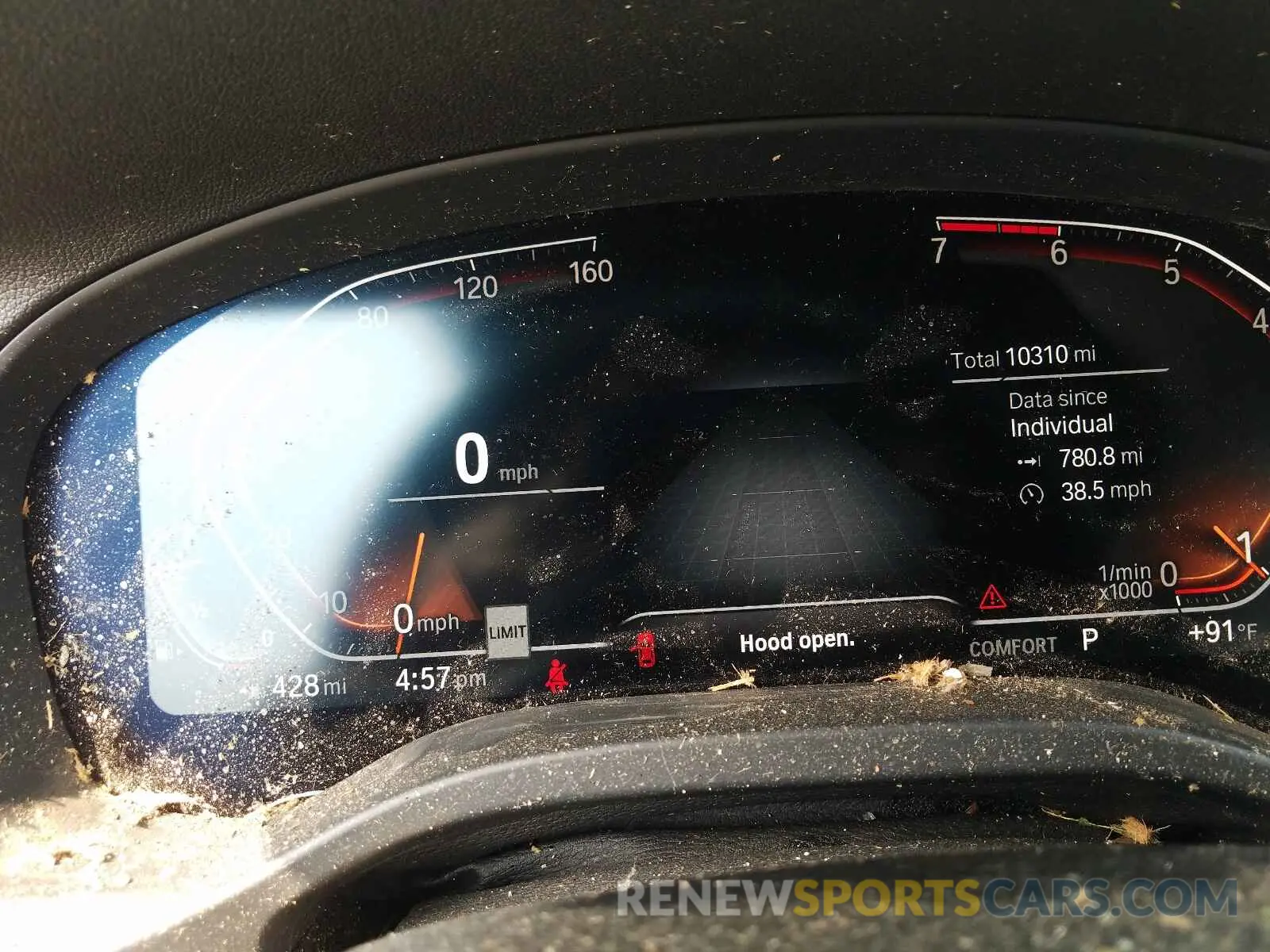 8 fotografías del automóvil dañado 5UXTY5C00L9C62455 BMW X3 2020