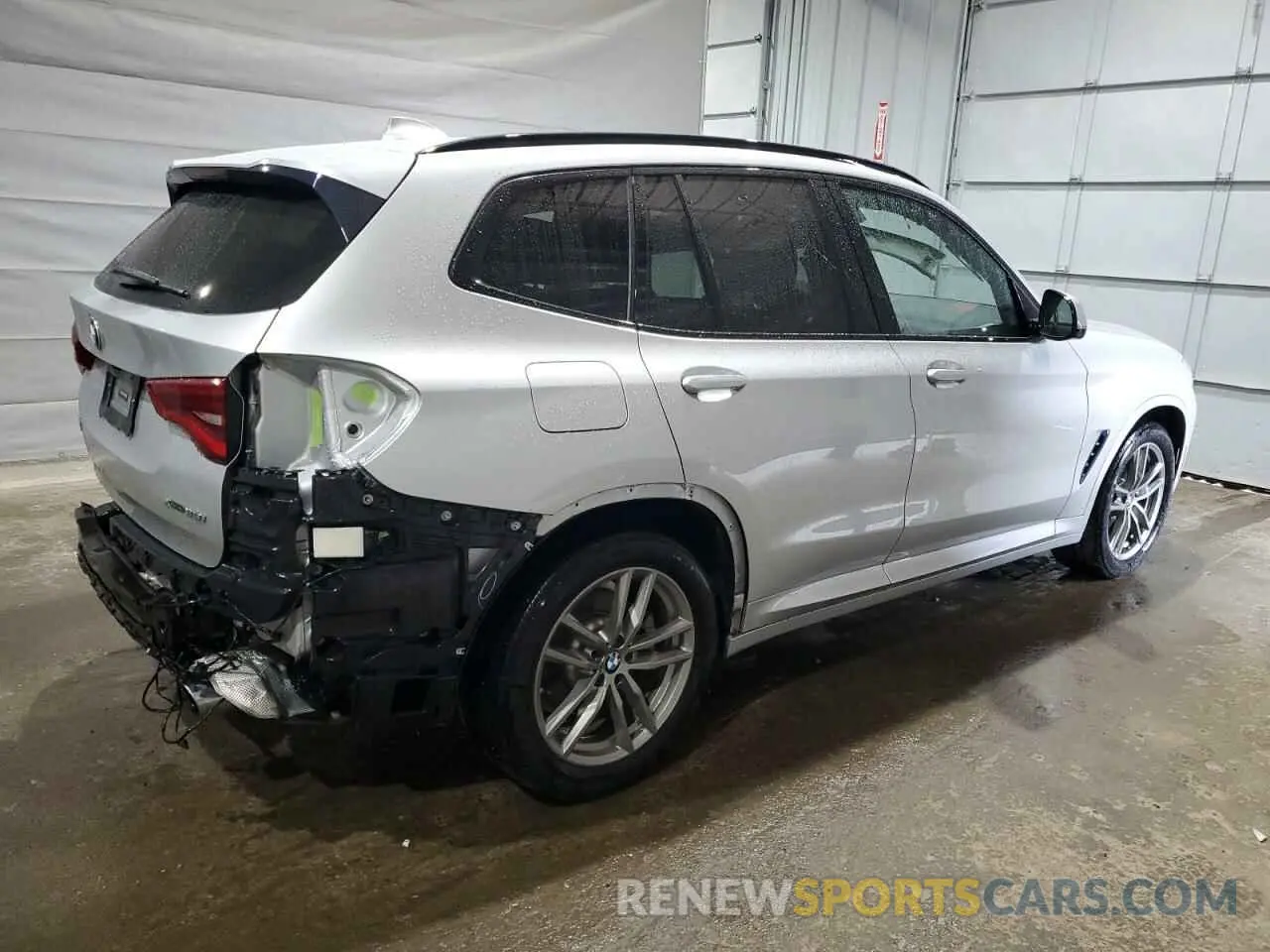 3 fotografías del automóvil dañado 5UXTY5C00L9D35257 BMW X3 2020
