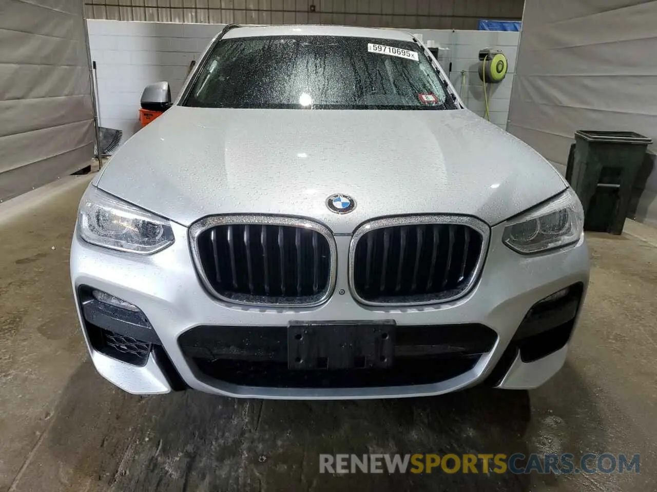 5 fotografías del automóvil dañado 5UXTY5C00L9D35257 BMW X3 2020