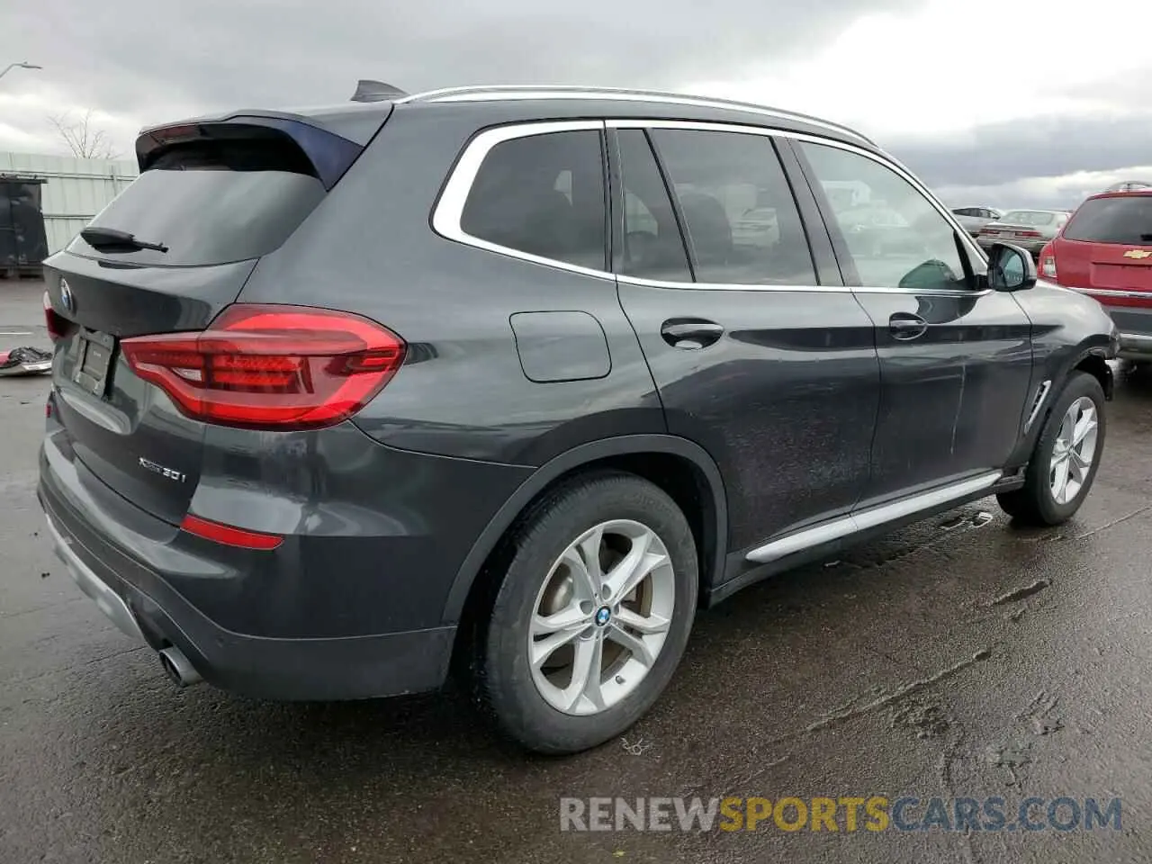 3 fotografías del automóvil dañado 5UXTY5C01L9B14489 BMW X3 2020
