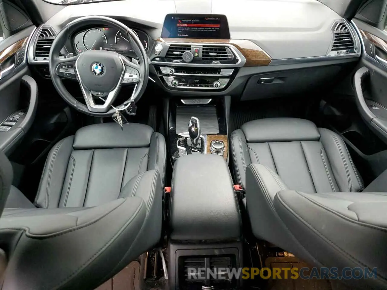 8 fotografías del automóvil dañado 5UXTY5C01L9B14489 BMW X3 2020