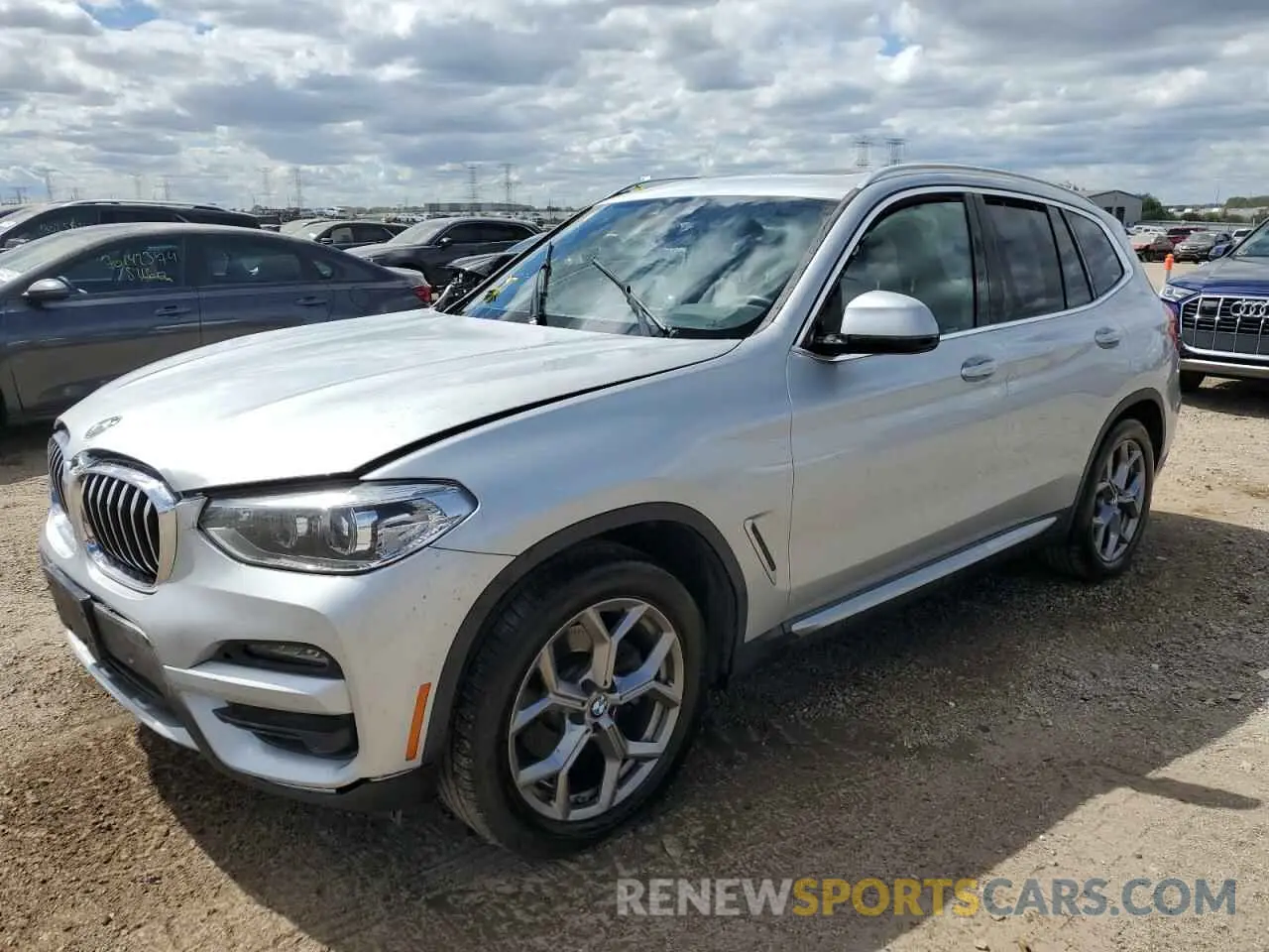 1 fotografías del automóvil dañado 5UXTY5C01L9B39019 BMW X3 2020