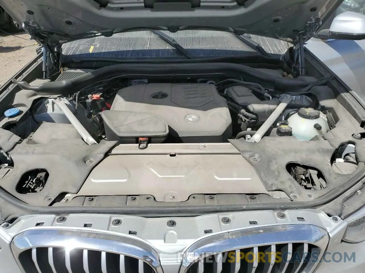 11 fotografías del automóvil dañado 5UXTY5C01L9B39019 BMW X3 2020