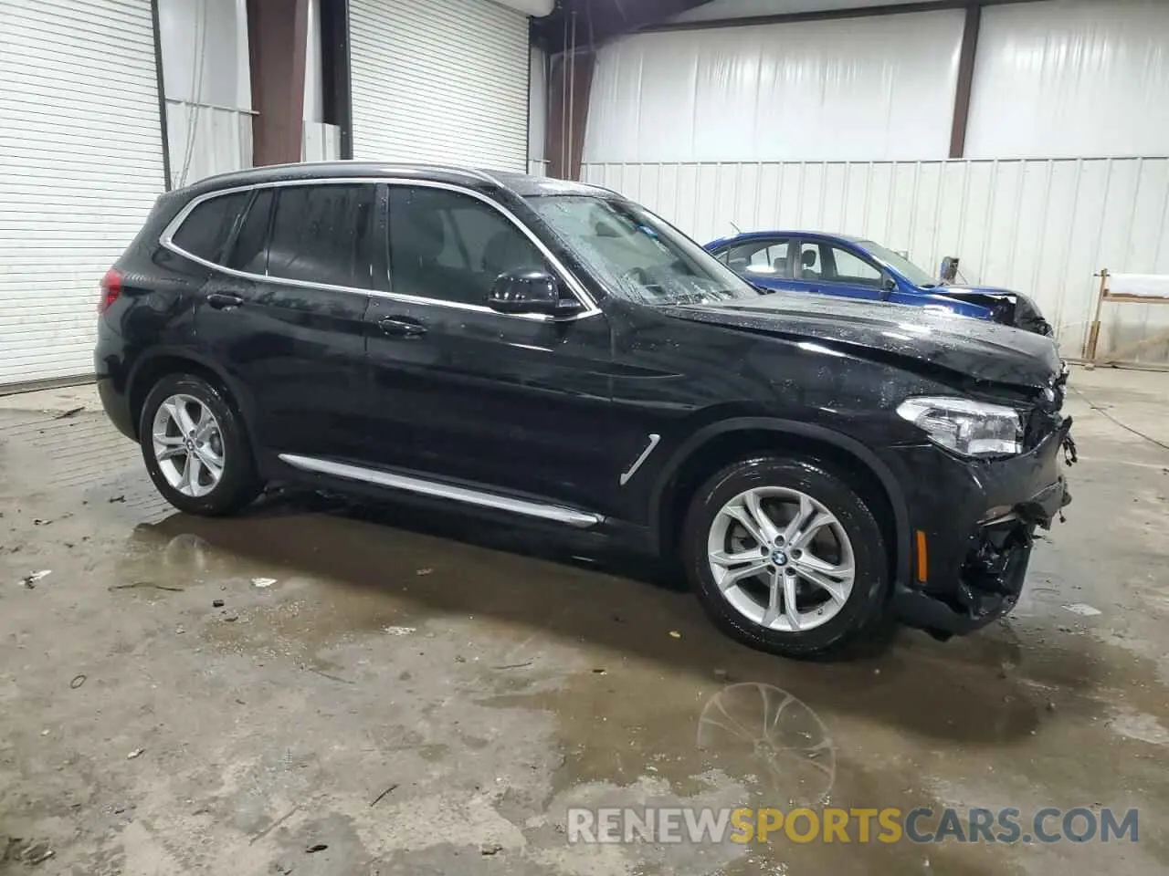 4 fotografías del automóvil dañado 5UXTY5C01L9D52956 BMW X3 2020