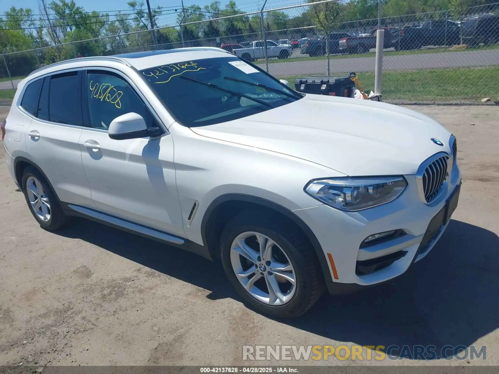 1 fotografías del automóvil dañado 5UXTY5C01LLT32755 BMW X3 2020