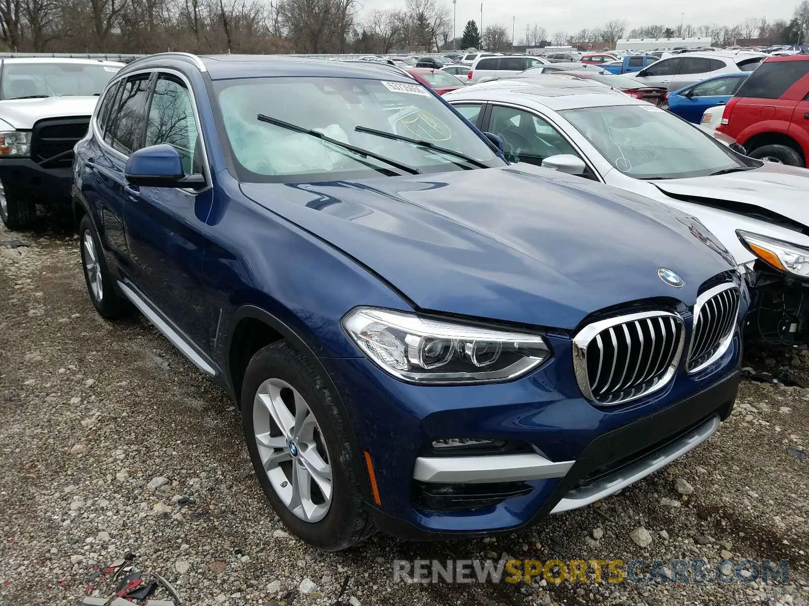 1 fotografías del automóvil dañado 5UXTY5C02L9B08331 BMW X3 2020