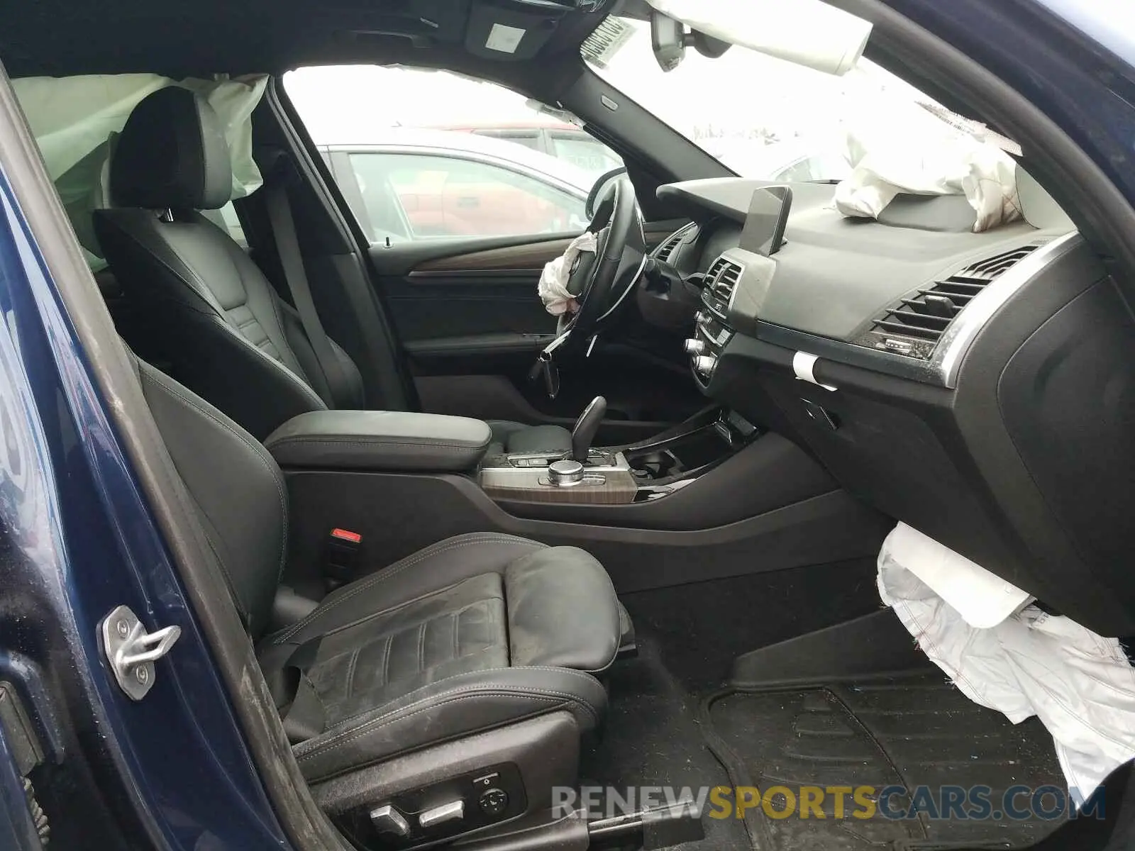 5 fotografías del automóvil dañado 5UXTY5C02L9B08331 BMW X3 2020