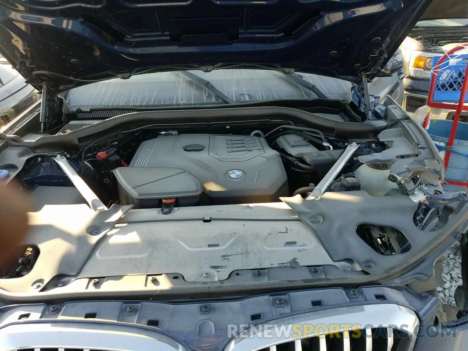 7 fotografías del automóvil dañado 5UXTY5C02L9B08331 BMW X3 2020