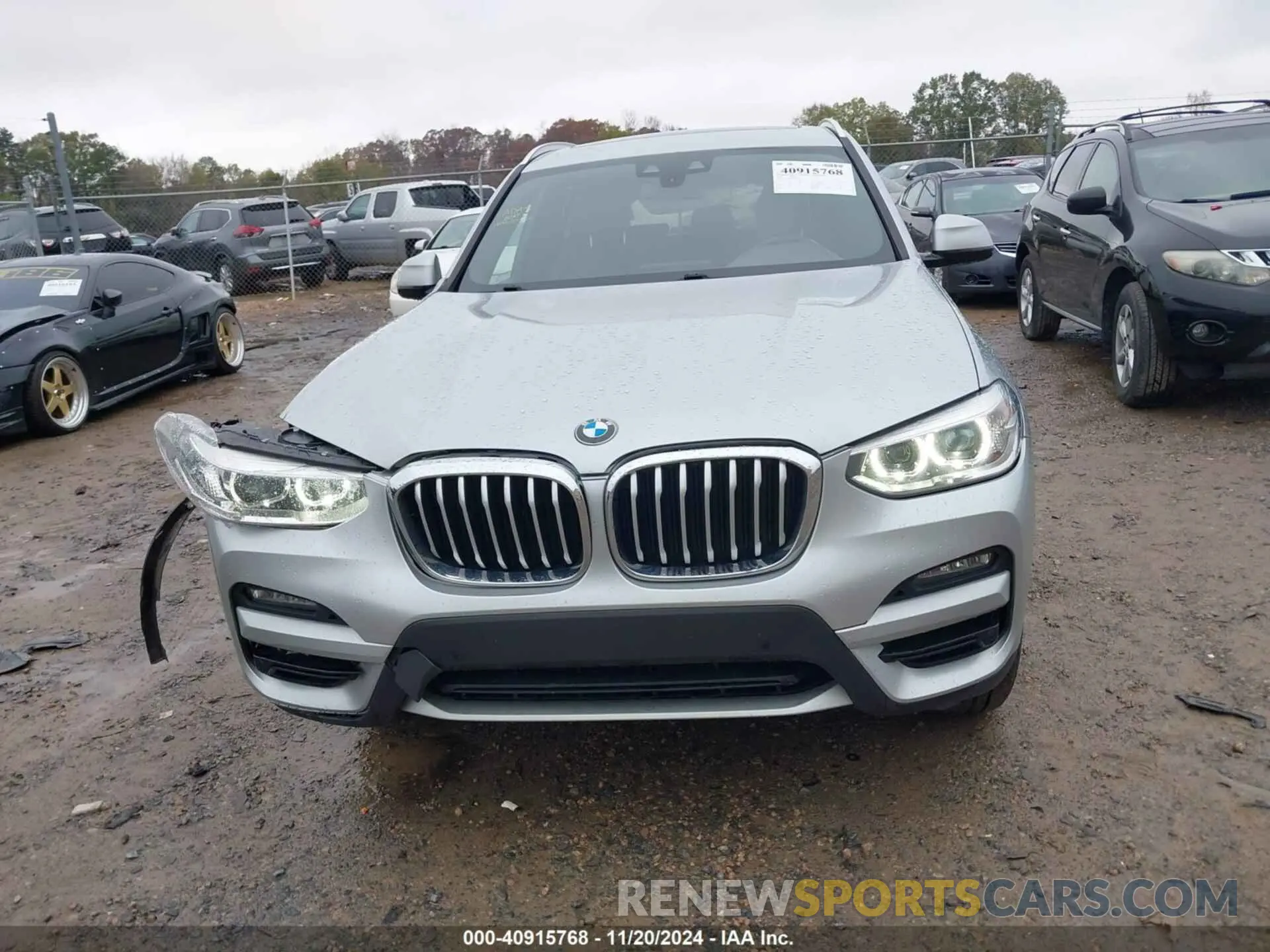 12 fotografías del automóvil dañado 5UXTY5C02L9D08948 BMW X3 2020