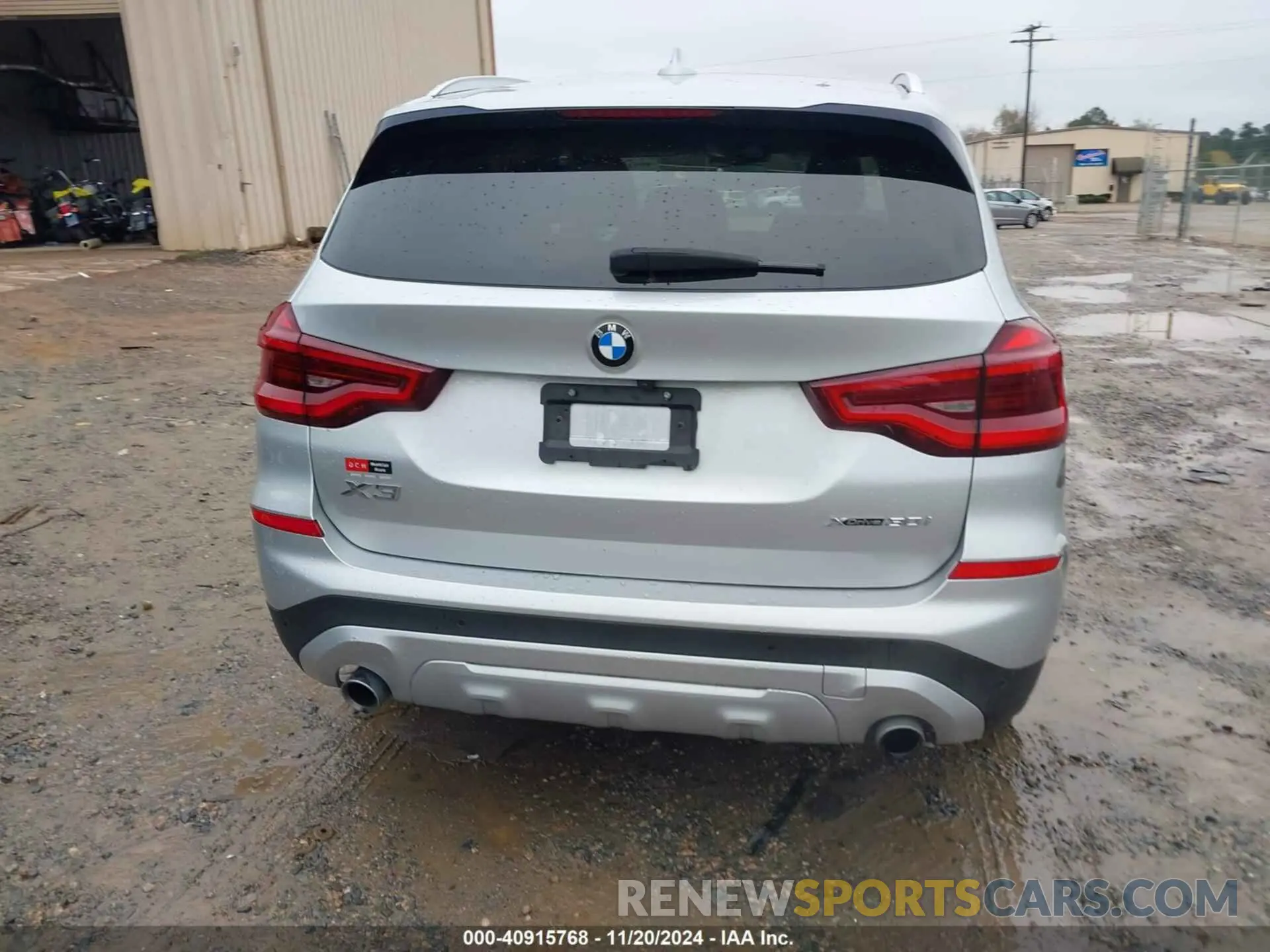 16 fotografías del automóvil dañado 5UXTY5C02L9D08948 BMW X3 2020