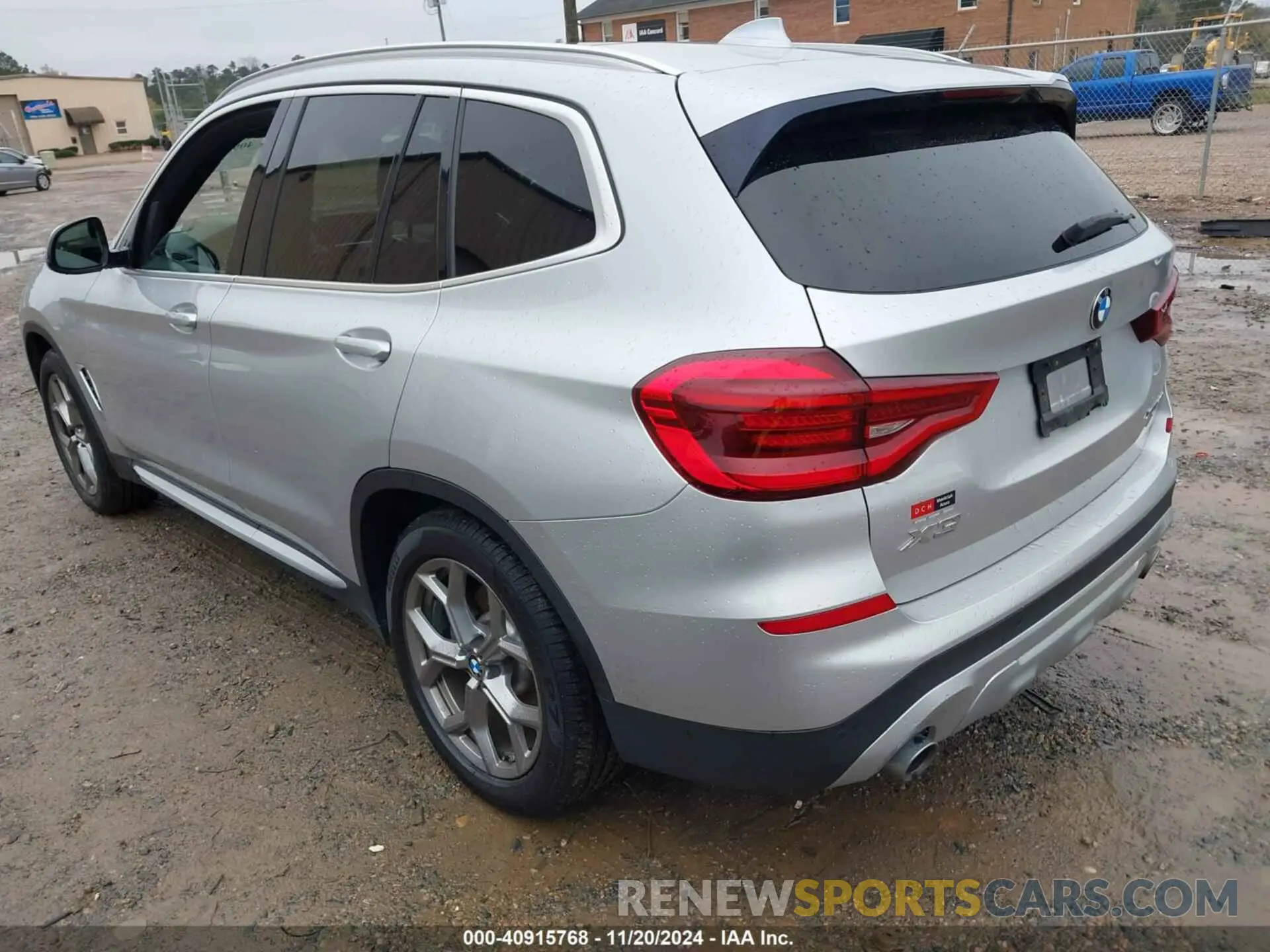 3 fotografías del automóvil dañado 5UXTY5C02L9D08948 BMW X3 2020