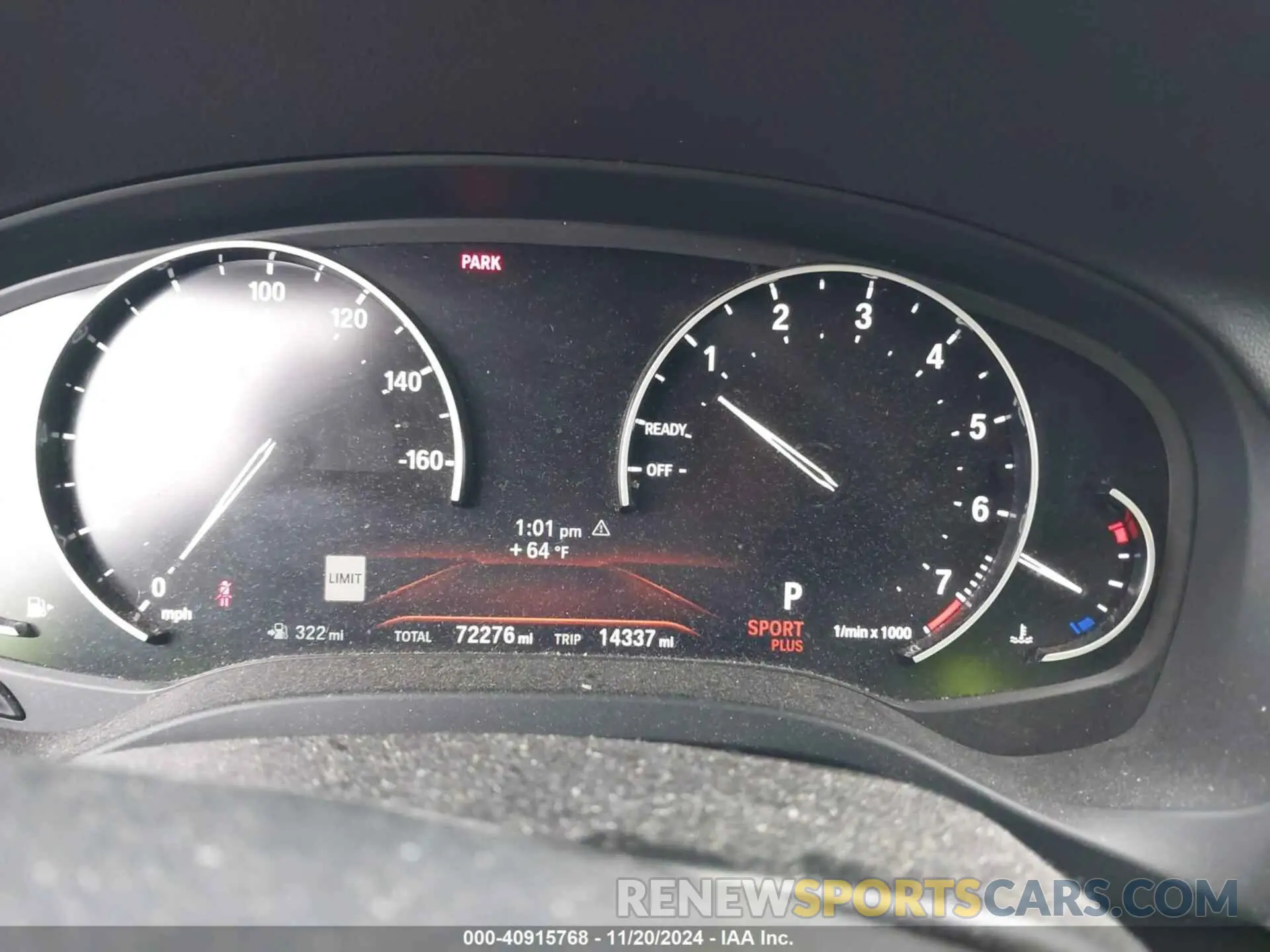 7 fotografías del automóvil dañado 5UXTY5C02L9D08948 BMW X3 2020