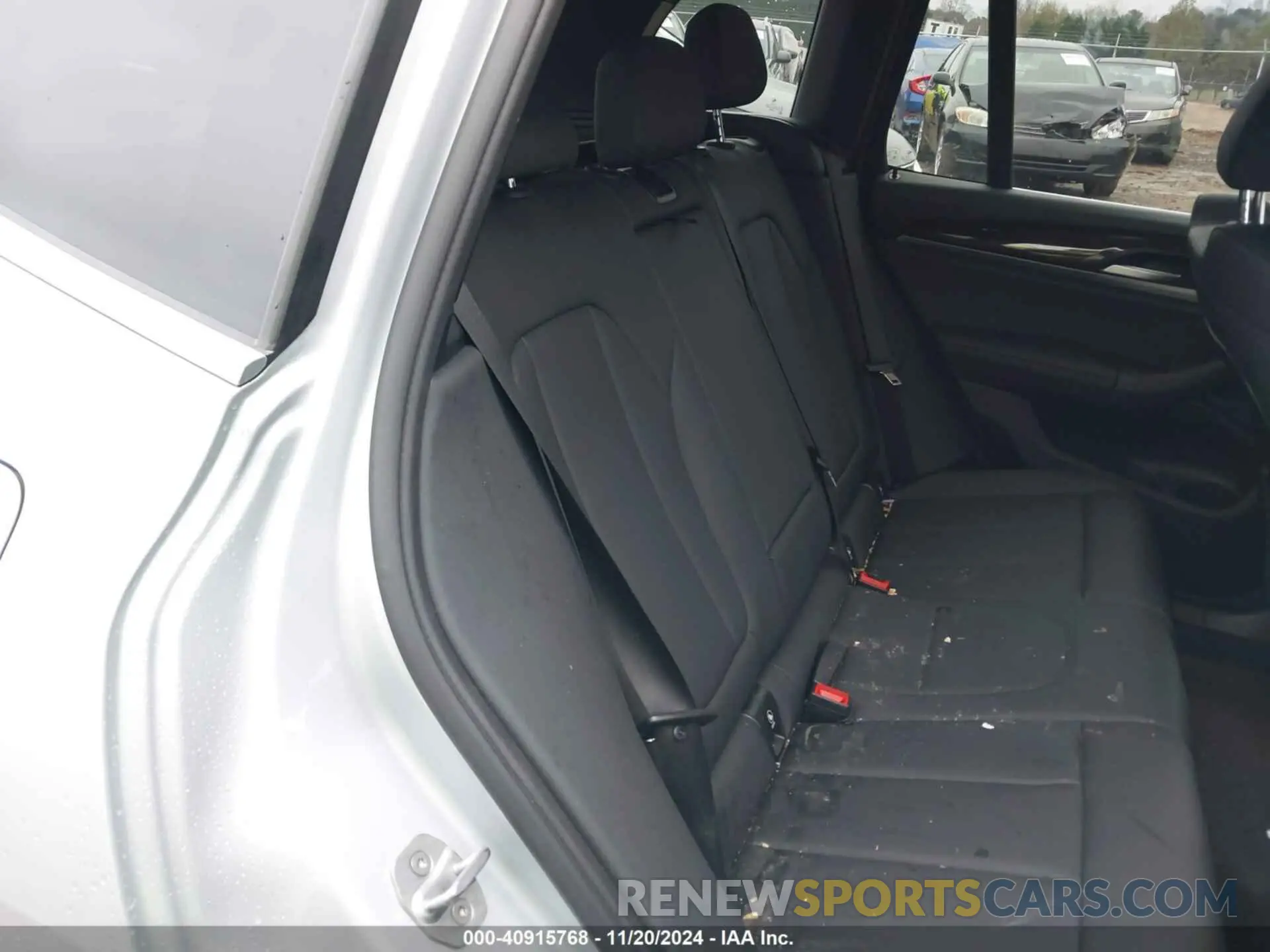 8 fotografías del automóvil dañado 5UXTY5C02L9D08948 BMW X3 2020