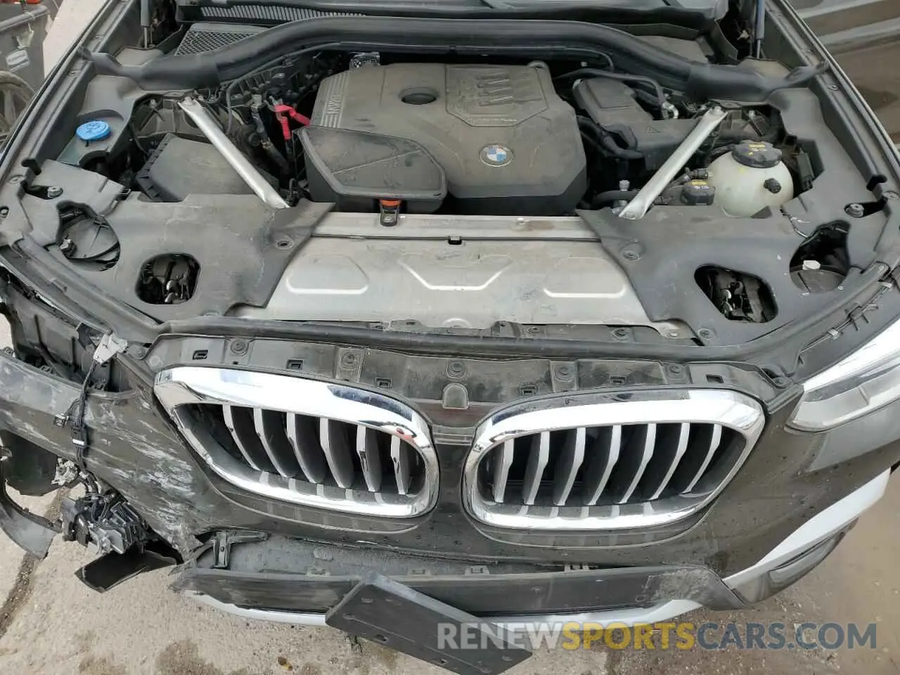 12 fotografías del automóvil dañado 5UXTY5C03L9B09603 BMW X3 2020