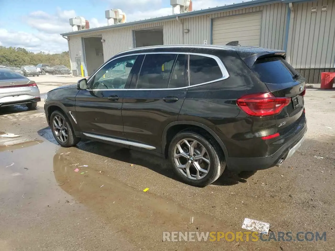 2 fotografías del automóvil dañado 5UXTY5C03L9B09603 BMW X3 2020