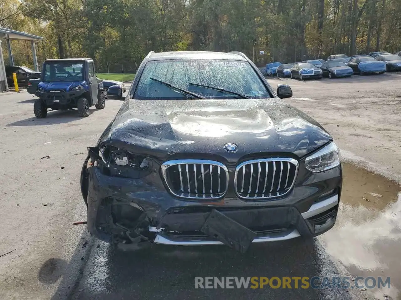 5 fotografías del automóvil dañado 5UXTY5C03L9B09603 BMW X3 2020