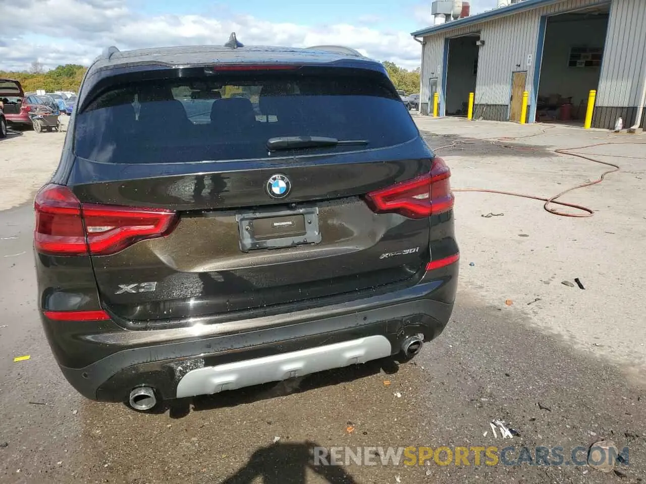 6 fotografías del automóvil dañado 5UXTY5C03L9B09603 BMW X3 2020