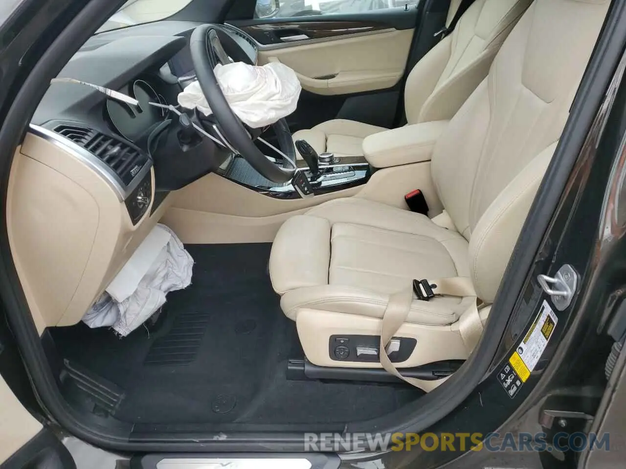 7 fotografías del automóvil dañado 5UXTY5C03L9B09603 BMW X3 2020