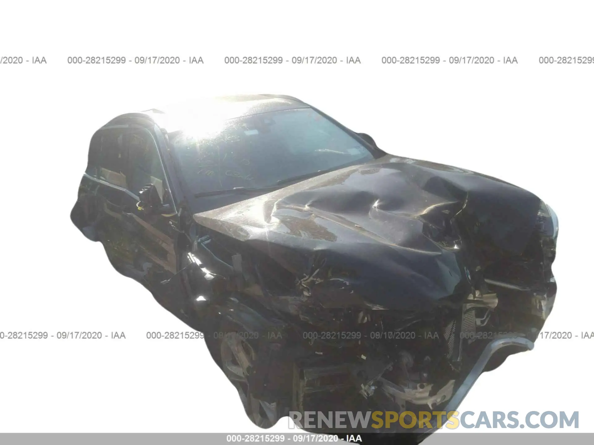 1 fotografías del automóvil dañado 5UXTY5C03L9C56746 BMW X3 2020