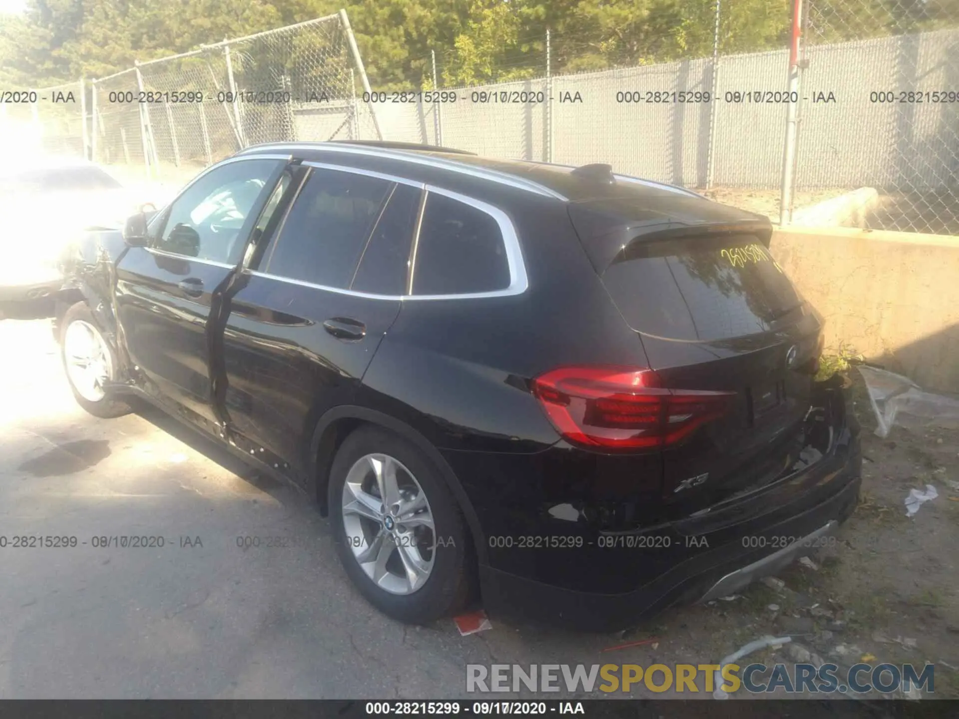 14 fotografías del automóvil dañado 5UXTY5C03L9C56746 BMW X3 2020