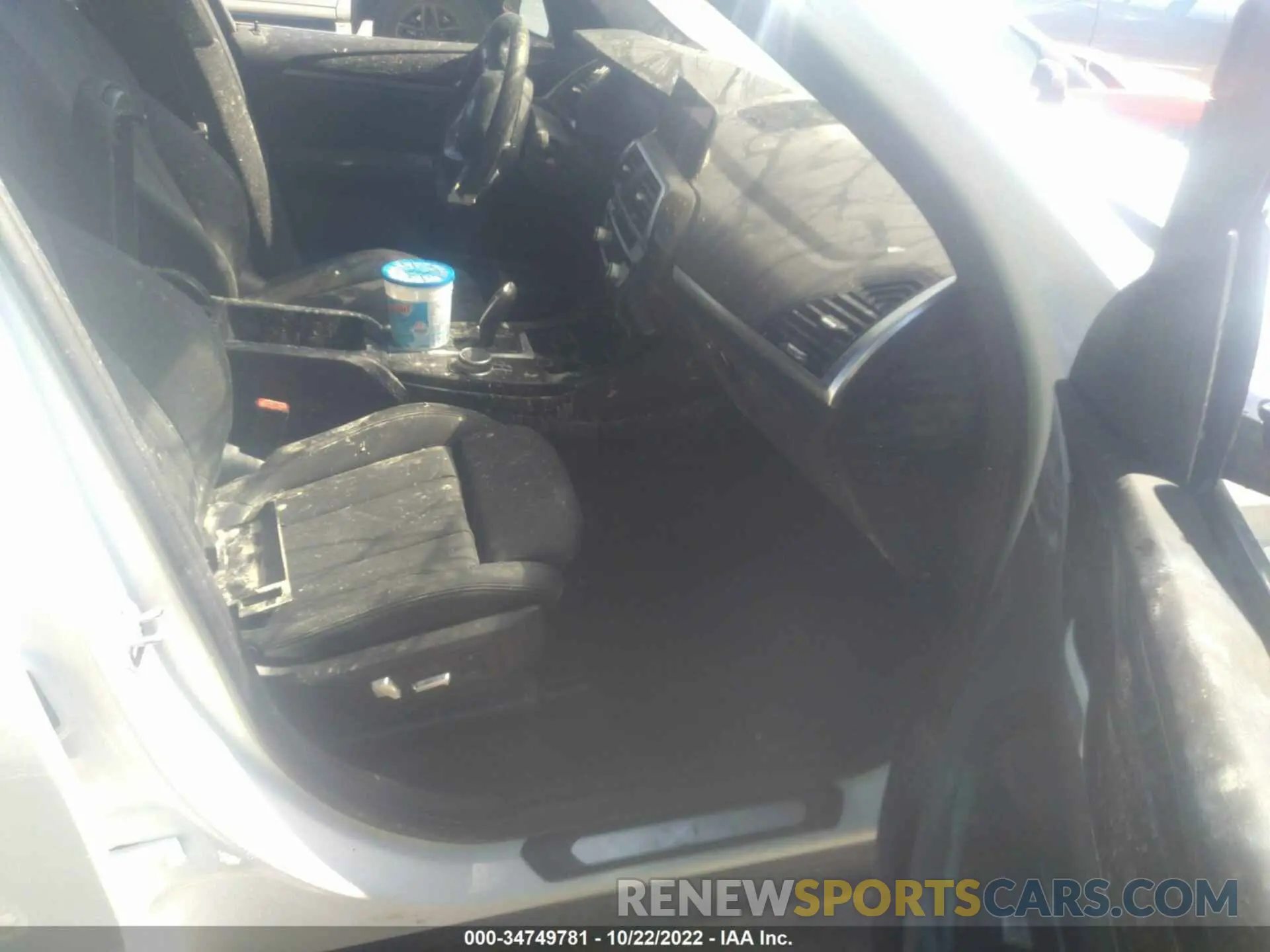 5 fotografías del automóvil dañado 5UXTY5C03L9C93523 BMW X3 2020