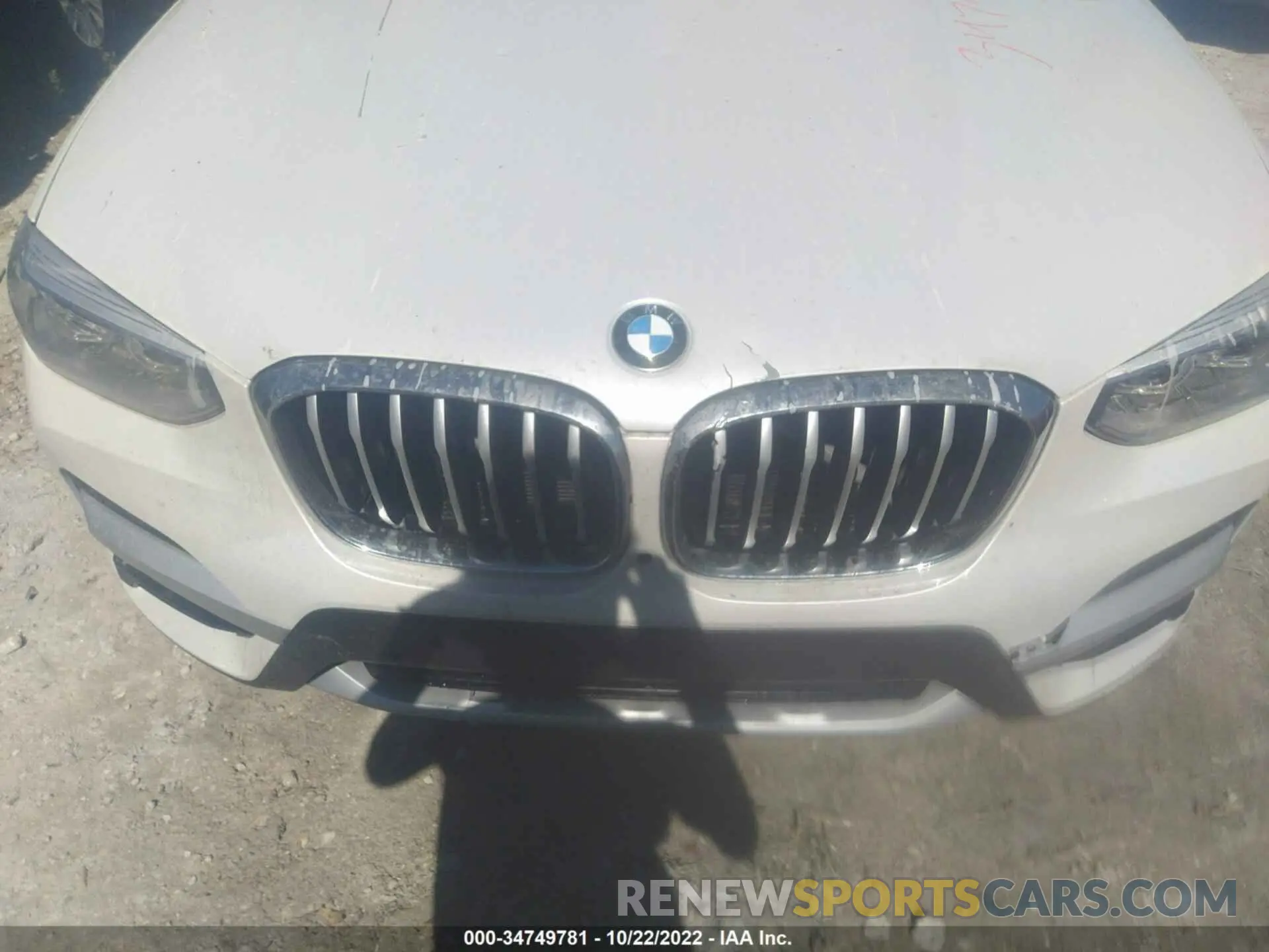 6 fotografías del automóvil dañado 5UXTY5C03L9C93523 BMW X3 2020