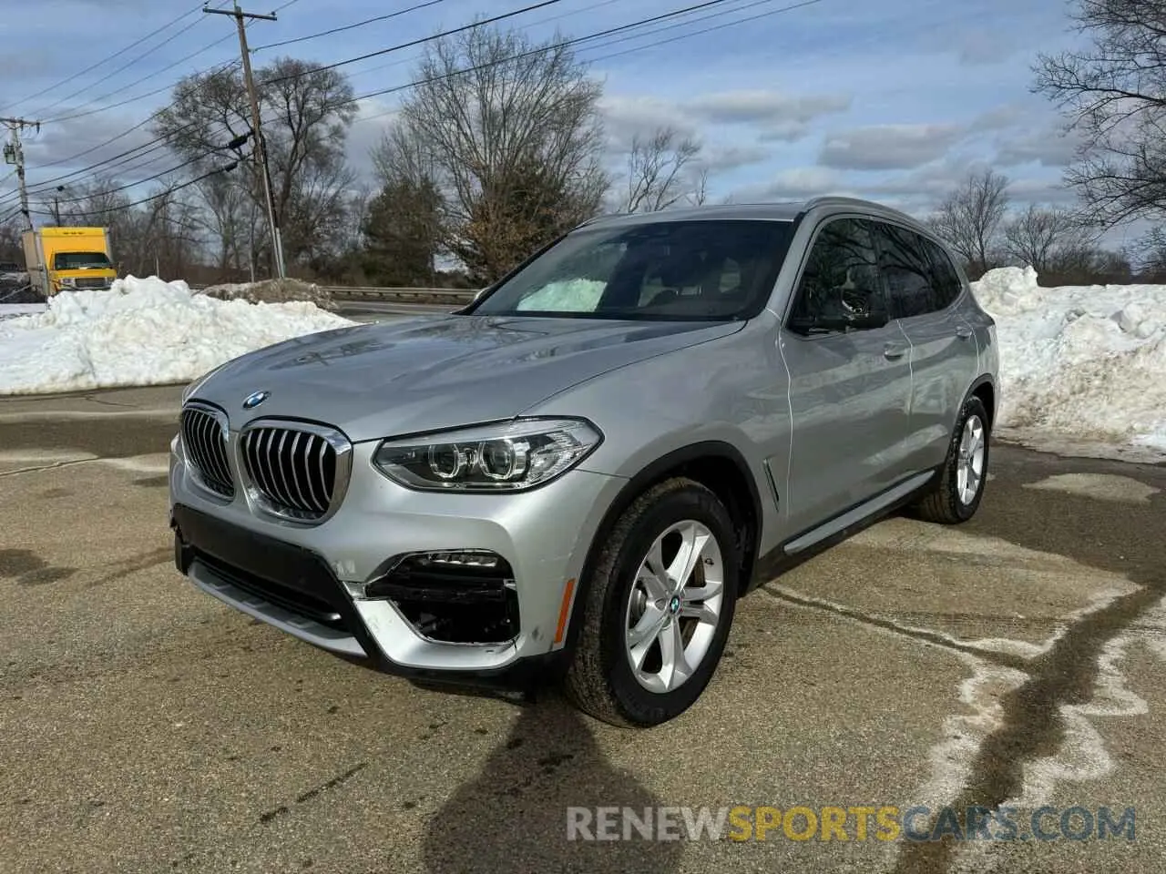 2 fotografías del automóvil dañado 5UXTY5C03LLT31994 BMW X3 2020