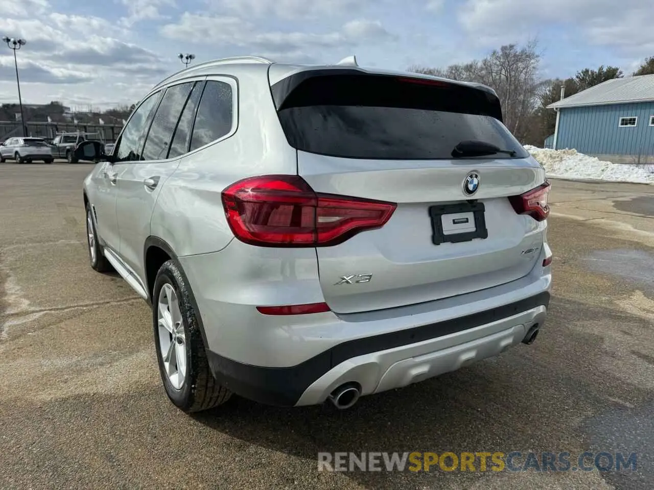 3 fotografías del automóvil dañado 5UXTY5C03LLT31994 BMW X3 2020