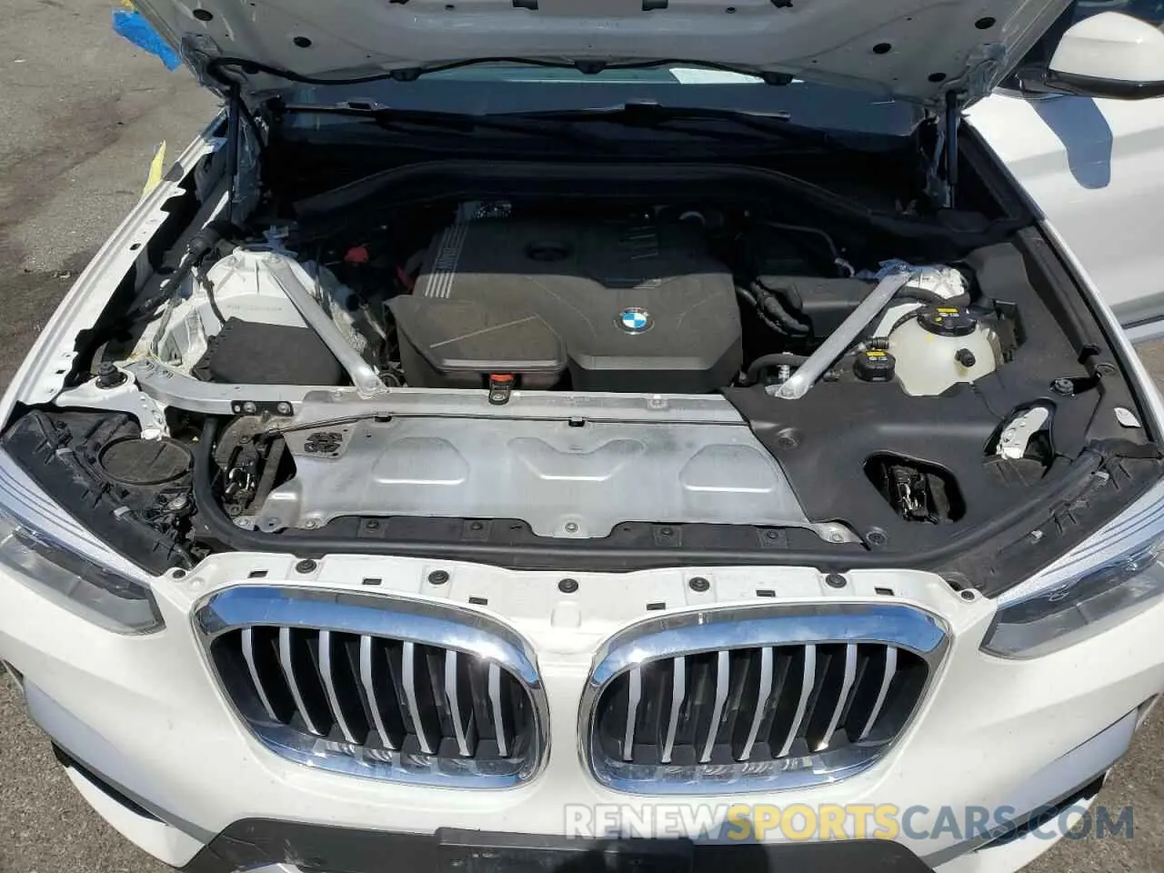 12 fotografías del automóvil dañado 5UXTY5C03LLT35172 BMW X3 2020