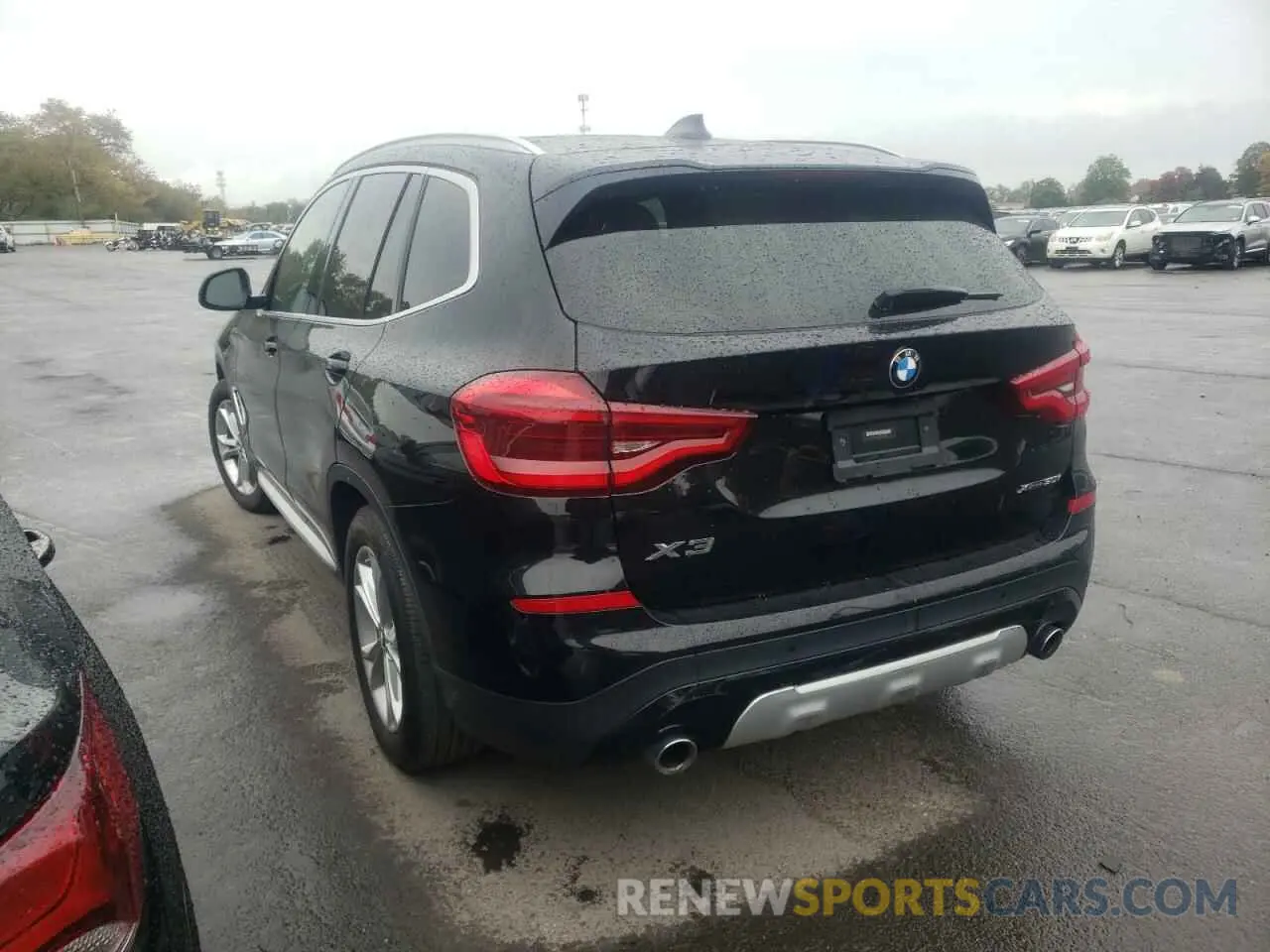 3 fotografías del automóvil dañado 5UXTY5C03LLT36810 BMW X3 2020