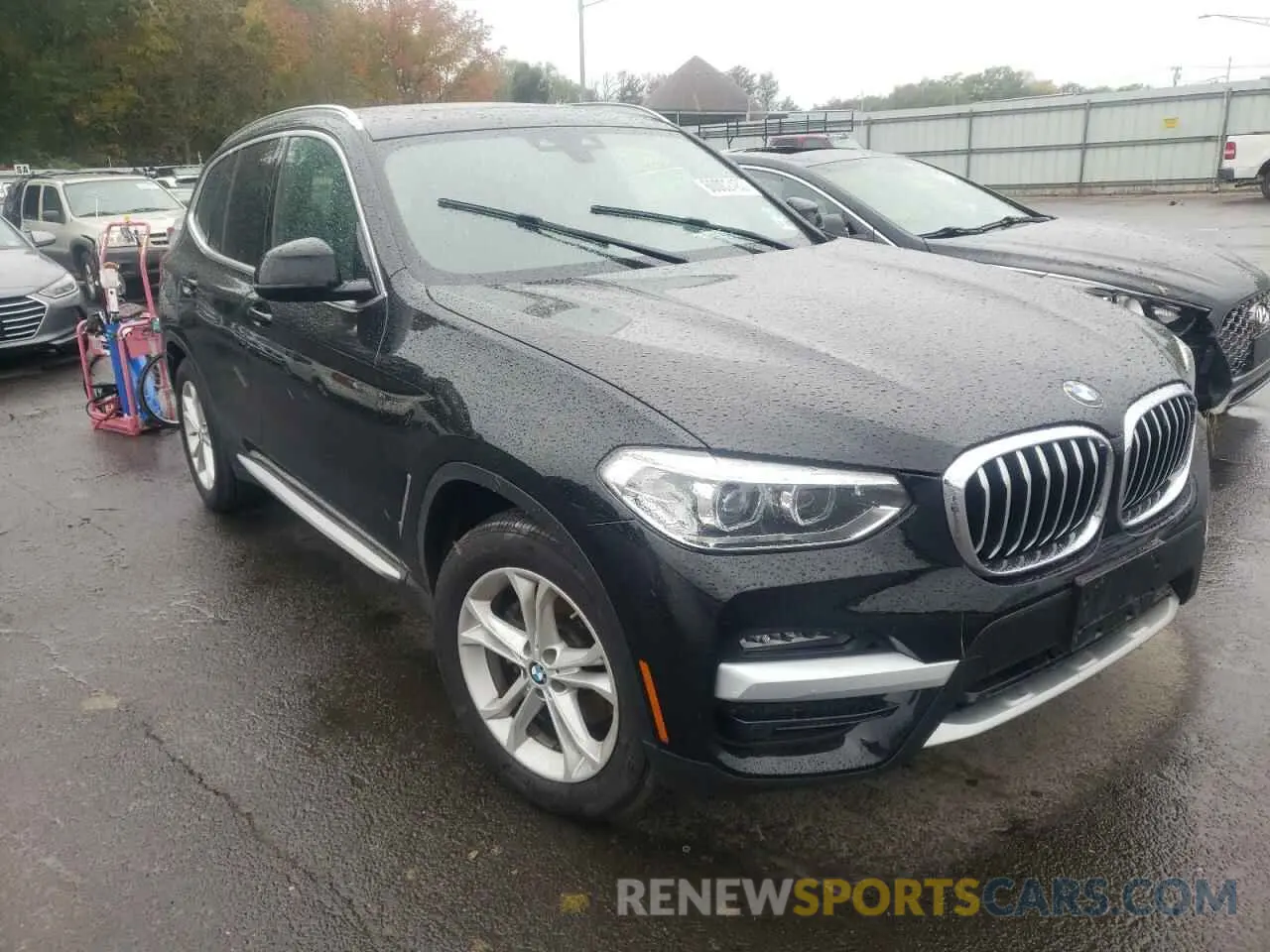 9 fotografías del automóvil dañado 5UXTY5C03LLT36810 BMW X3 2020