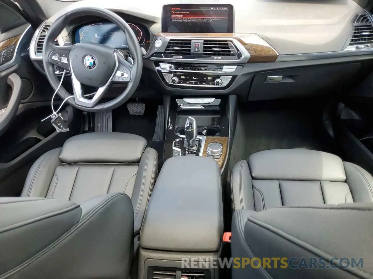 8 fotografías del automóvil dañado 5UXTY5C03LLT37004 BMW X3 2020