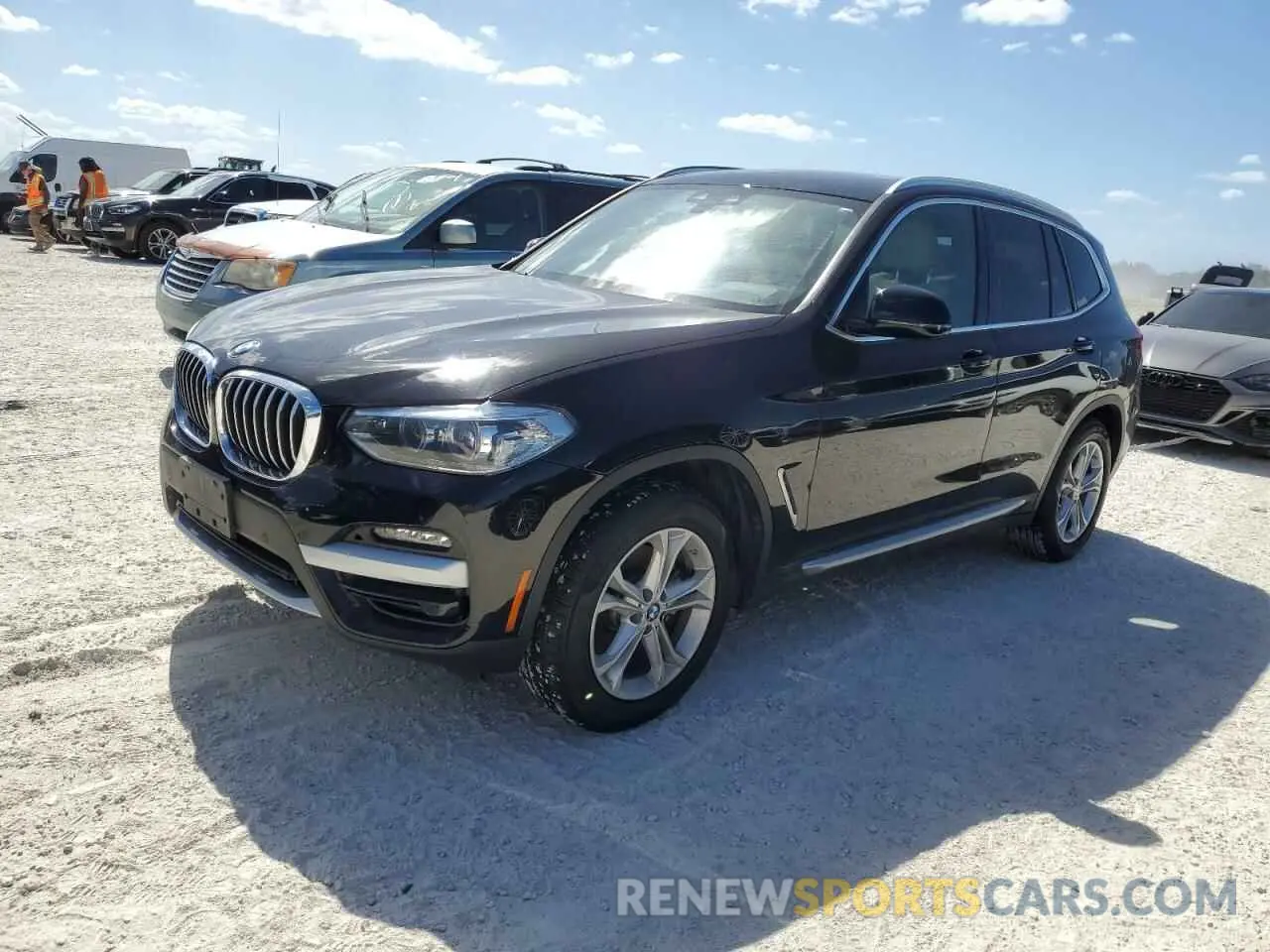 1 fotografías del automóvil dañado 5UXTY5C04L9C64760 BMW X3 2020