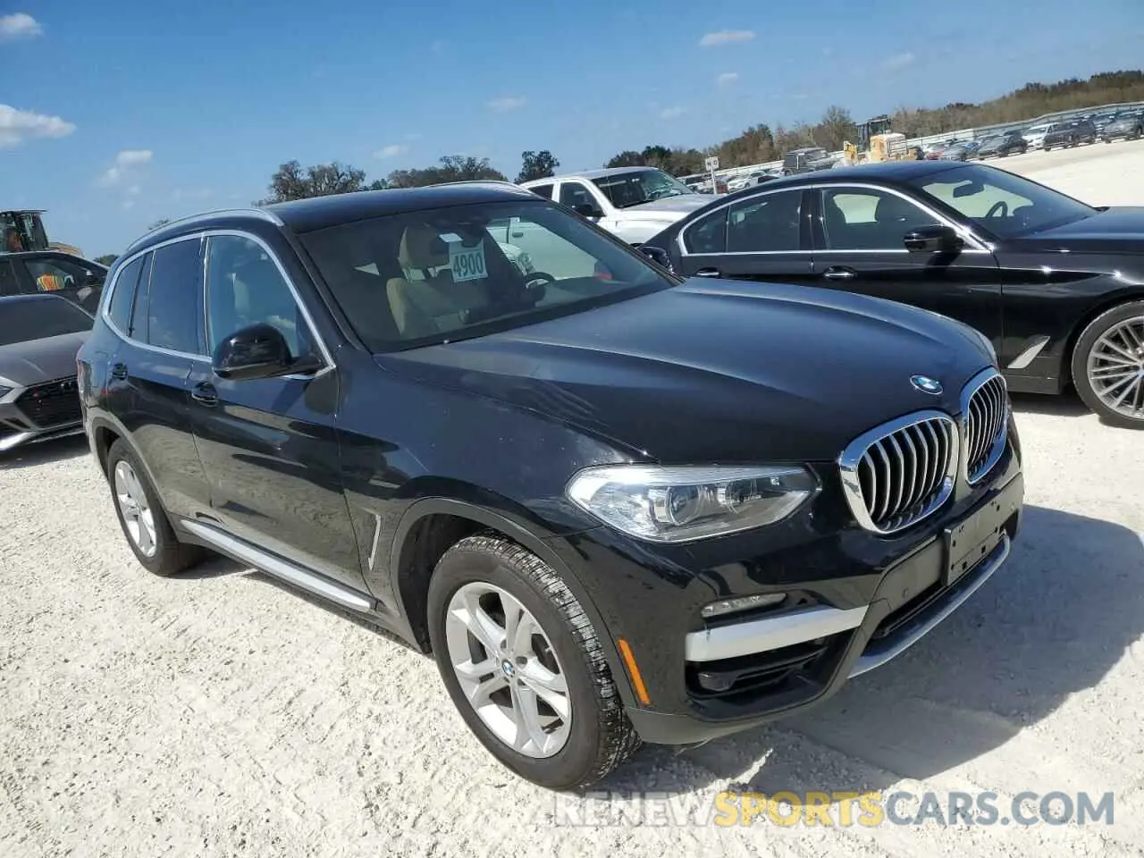 4 fotografías del automóvil dañado 5UXTY5C04L9C64760 BMW X3 2020