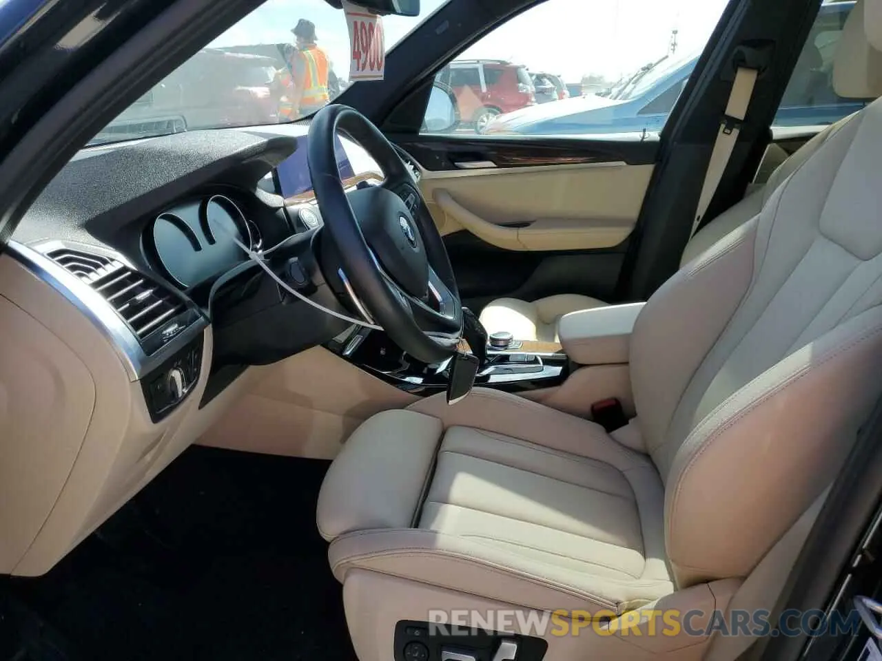 7 fotografías del automóvil dañado 5UXTY5C04L9C64760 BMW X3 2020