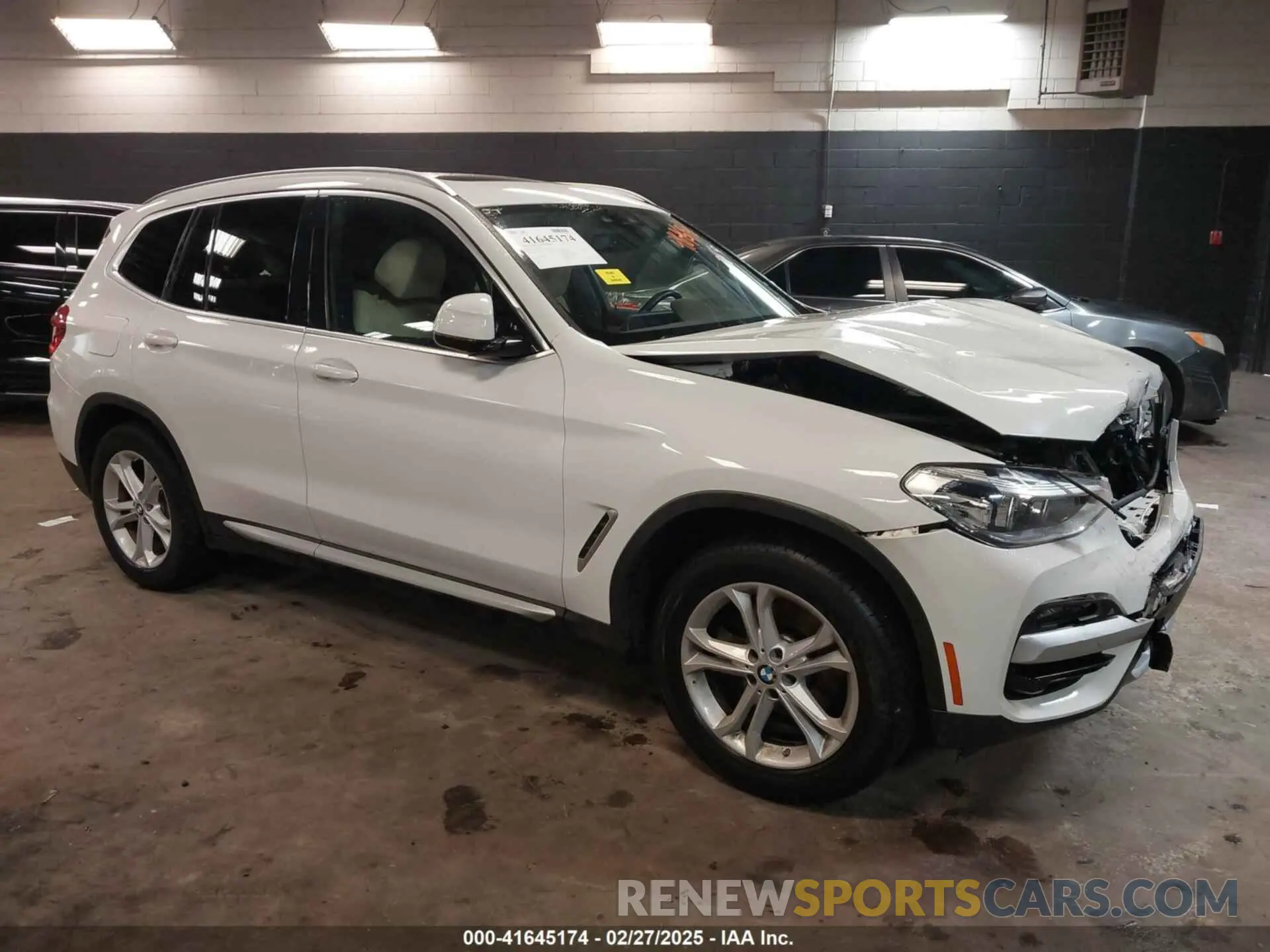 1 fotografías del automóvil dañado 5UXTY5C04L9D07798 BMW X3 2020