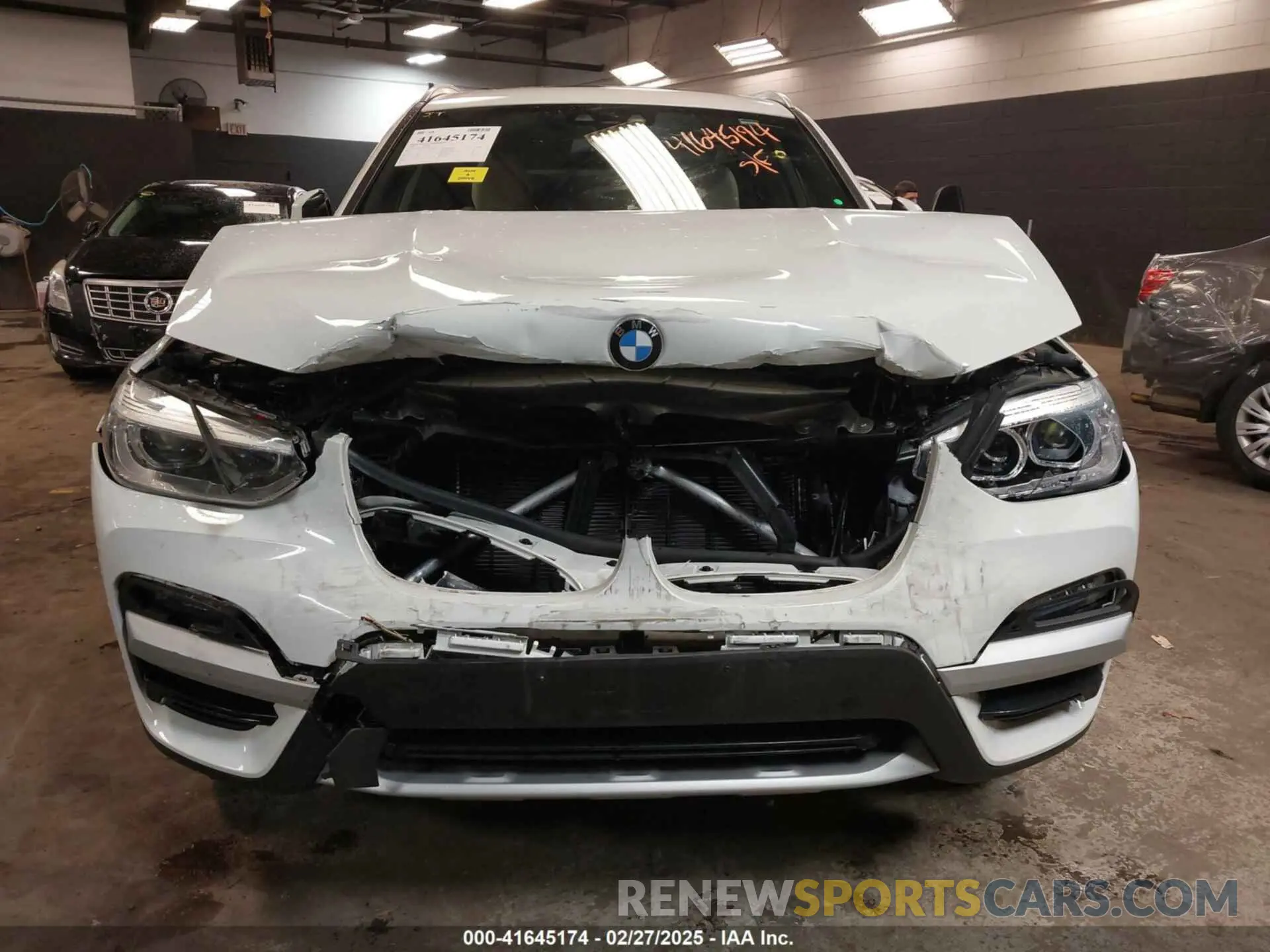 12 fotografías del automóvil dañado 5UXTY5C04L9D07798 BMW X3 2020