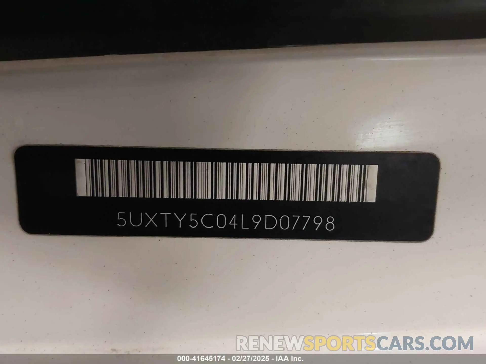 19 fotografías del automóvil dañado 5UXTY5C04L9D07798 BMW X3 2020