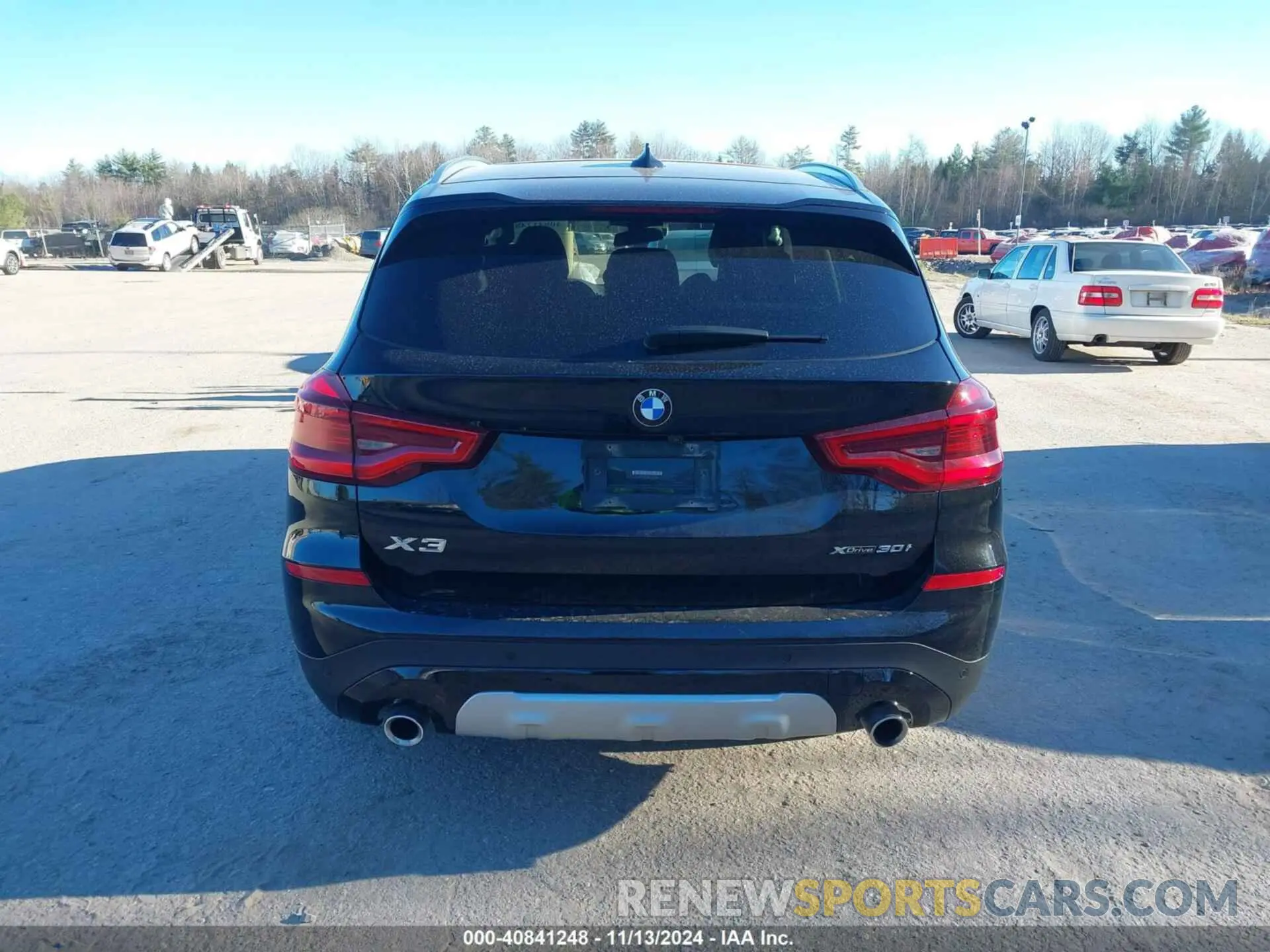 16 fotografías del automóvil dañado 5UXTY5C04LLT32264 BMW X3 2020