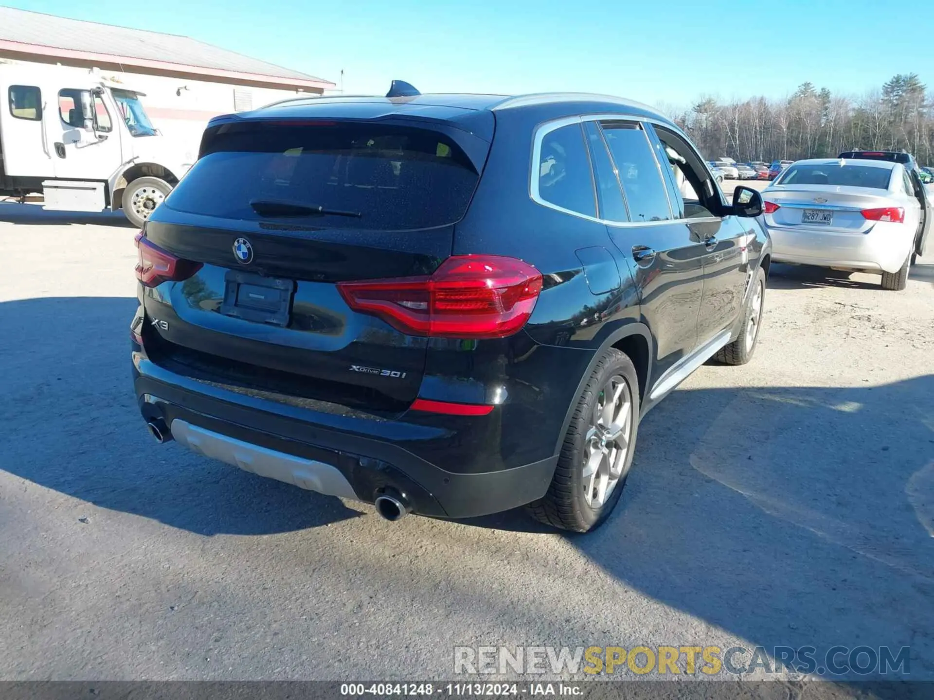 4 fotografías del automóvil dañado 5UXTY5C04LLT32264 BMW X3 2020