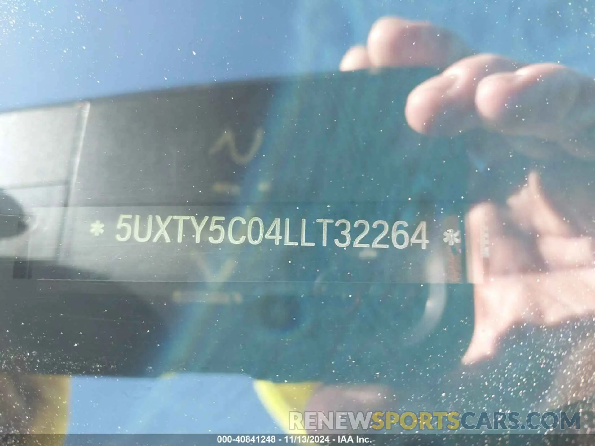 9 fotografías del automóvil dañado 5UXTY5C04LLT32264 BMW X3 2020