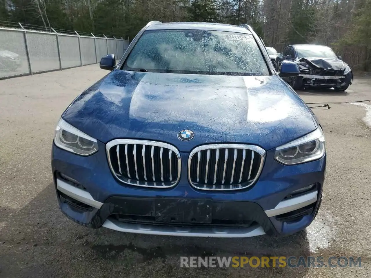 5 fotografías del automóvil dañado 5UXTY5C04LLT36945 BMW X3 2020